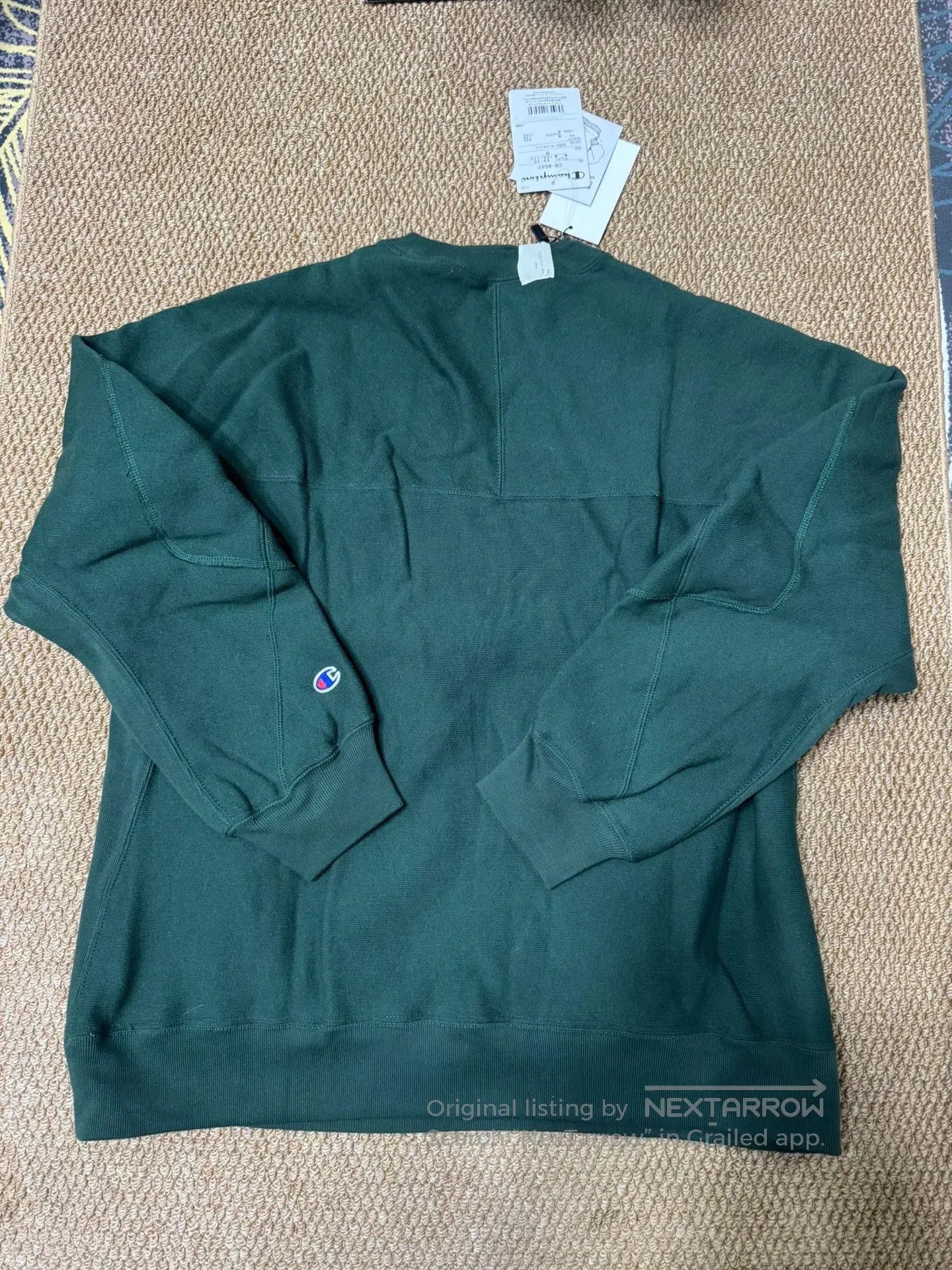 N.Hoolywood N.HOOLYWOOD x CHAMPION 22AW Fleece Hoodie. Size US M / EU 48-50 / 2 - 7 Thumbnail