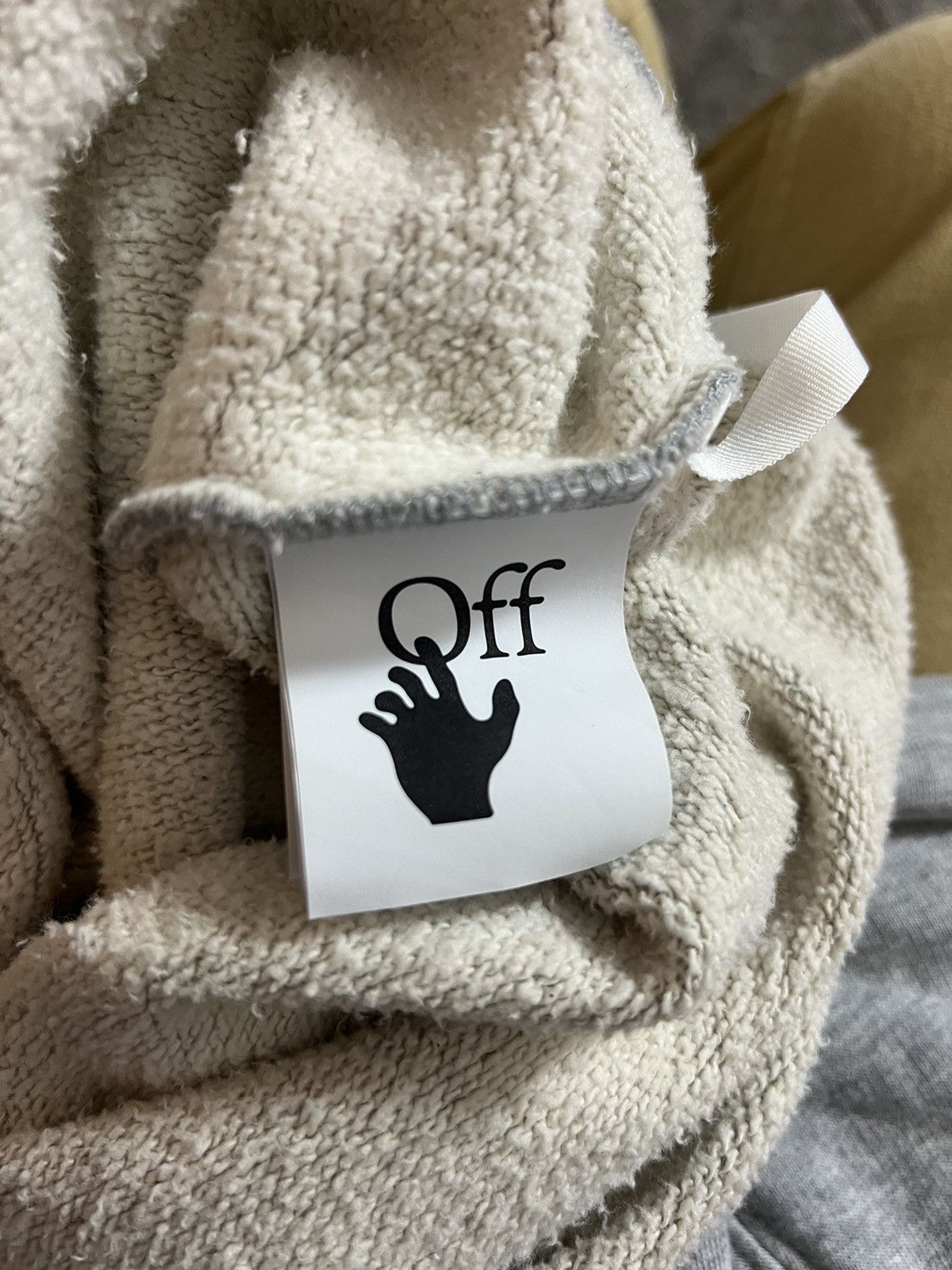 Off-White Off-white gray hoodie Size US M / EU 48-50 / 2 - 9 Thumbnail