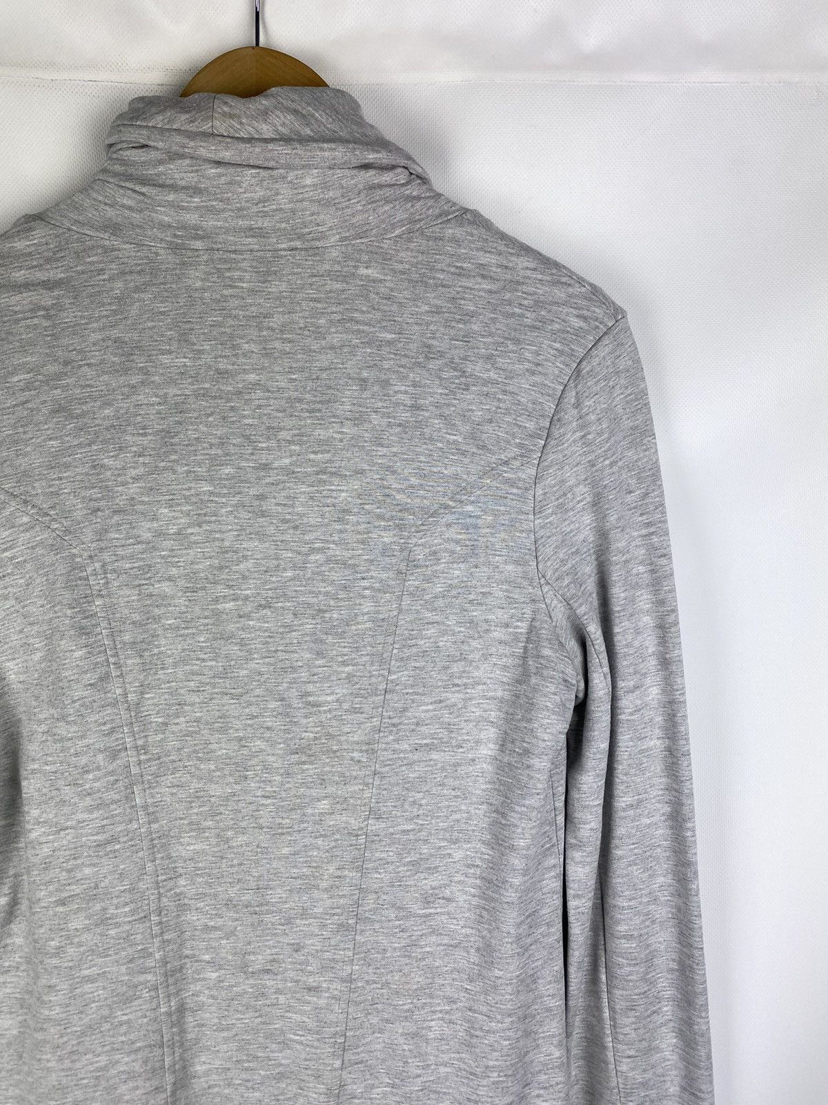 Helmut Lang Helmut Lang ladies full zip avant-garde assymetrical jacket Size L / US 10 / IT 46 - 20 Thumbnail