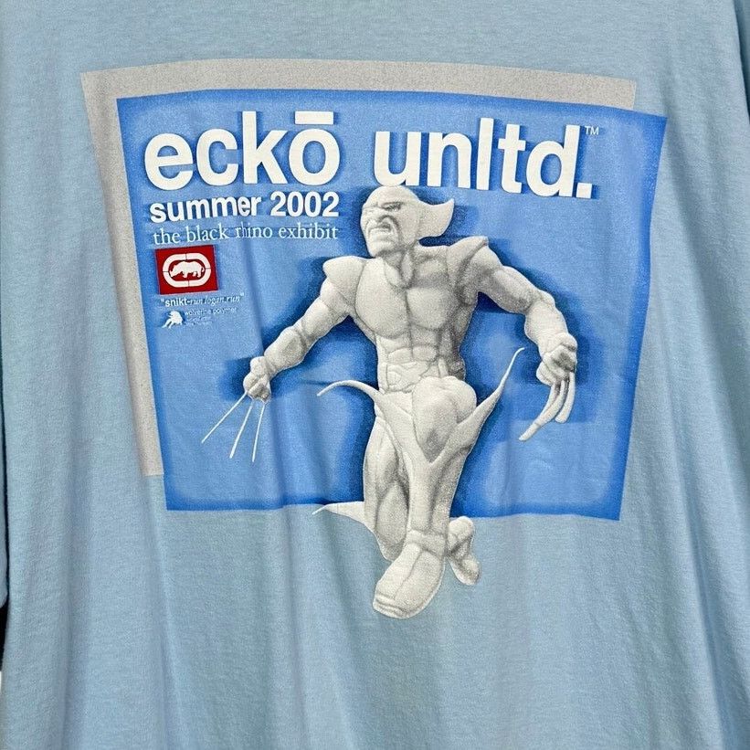 Ecko Unltd. Ecko Unltd Marvel Wolverine Black Rhino The Classic '72 Tee Size US XXL / EU 58 / 5 - 3 Thumbnail