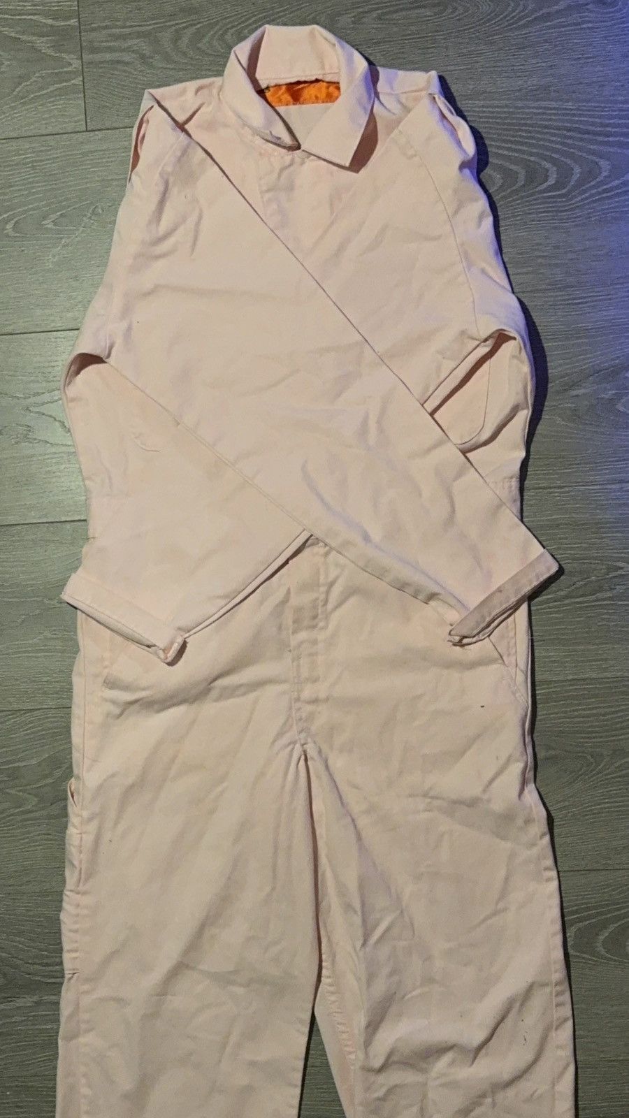 Other Glossier Embroidered Pink Utility Jumpsuit Coveralls M/L Size L / US 10 / IT 46 - 3 Thumbnail