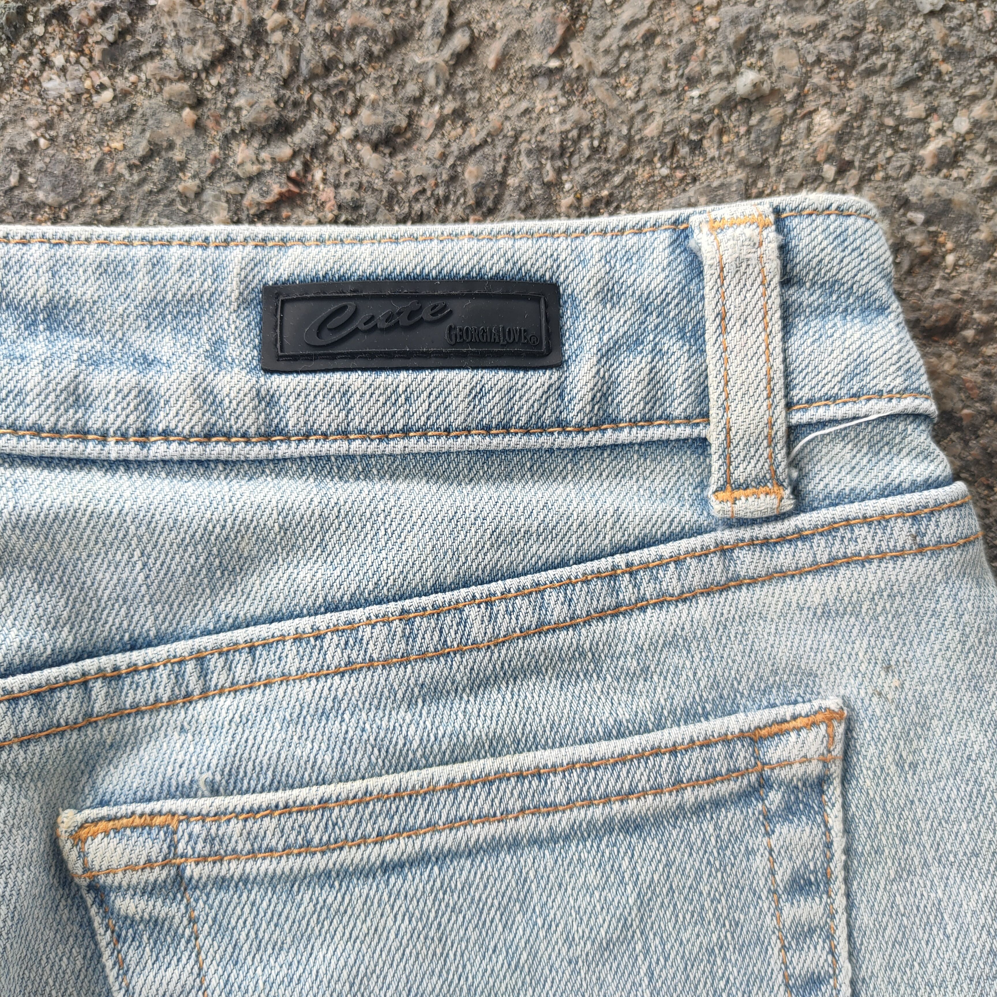 Japanese Brand × Jean × Vintage VINTAGE JAPANESE WOMAN FLARE FADED JEANS DENIM PANTS Size US 28 / EU 44 - 11 Thumbnail