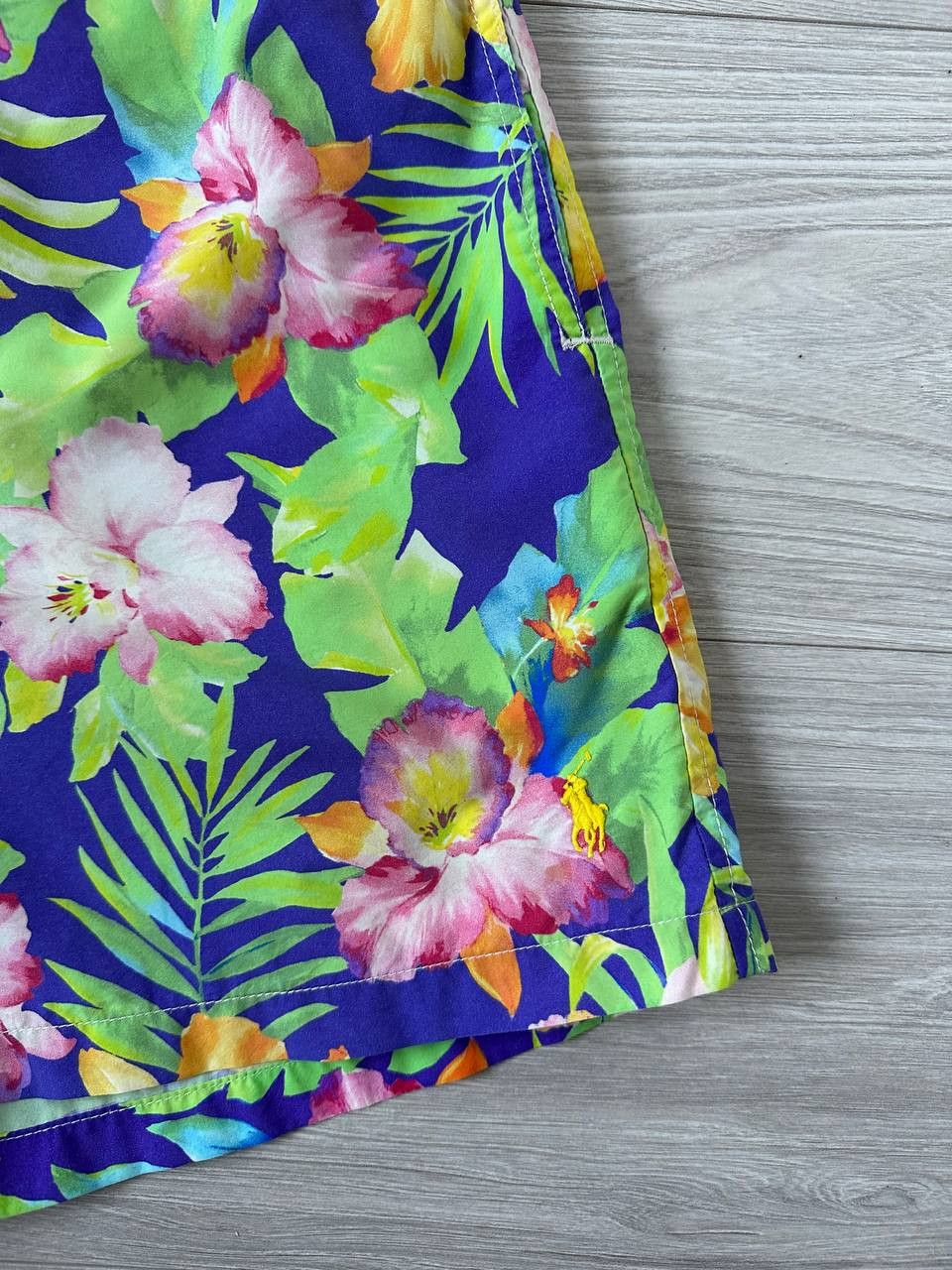 Vintage Polo Shorts Ralph Lauren Nylon Swim Shorts Size US 34 / EU 50 - 4 Thumbnail