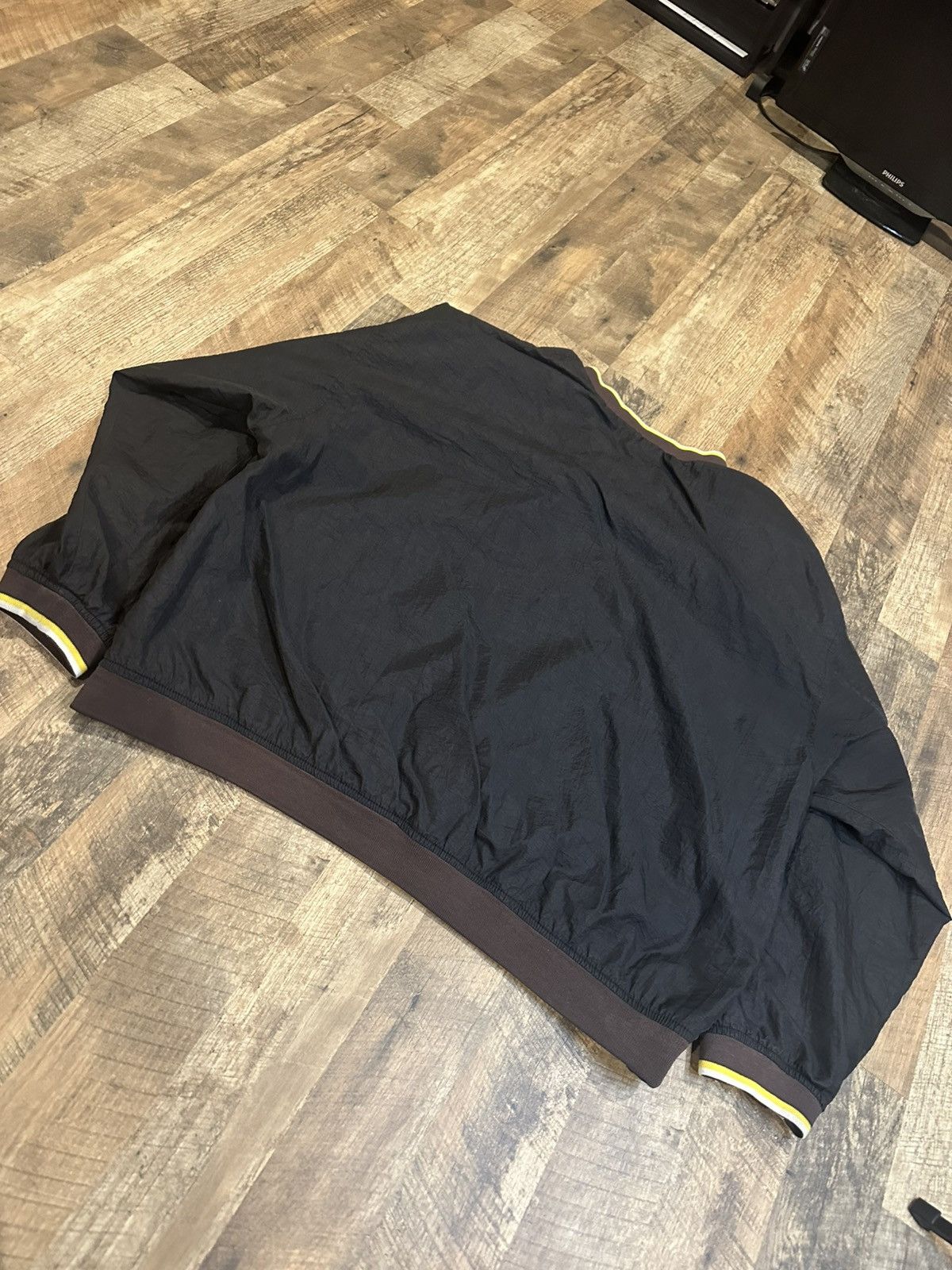 Reebok Vintage 90s/Y2K Boxy Fit Reebok Windbreaker Black XXL Size US XXL / EU 58 / 5 - 7 Thumbnail