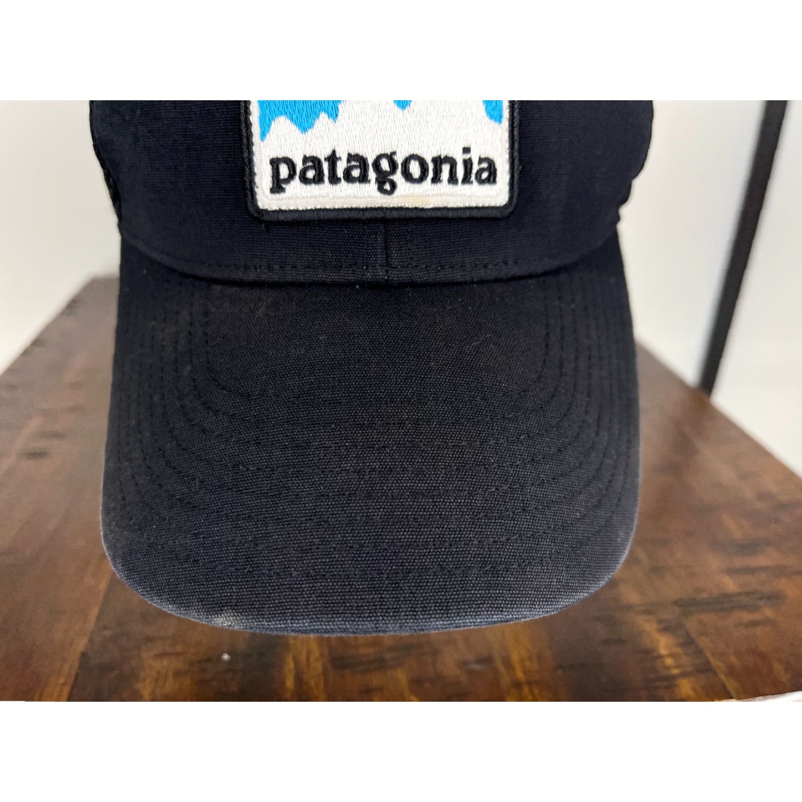 Patagonia Patagonia Hat Cap Trucker Adult One Size Black Embroidered Twill Patagonia Hat Cap One Size Black Trucker Hat Mens Size ONE SIZE - 3 Thumbnail