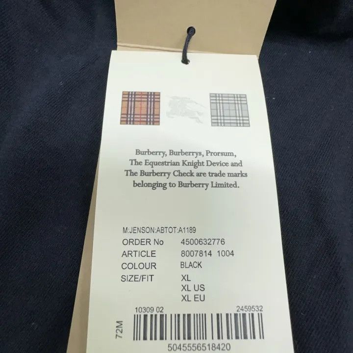 Burberry Burberry Burberry Short Sleeve Embroidered T-Shirt-2507 Size US XL / EU 56 / 4 - 8 Thumbnail