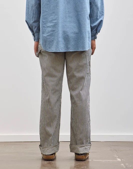 Vintage STRIPE PANTS WORK WEAR BY LIZ WEAR MADE IN USA HICKORY STYLE Size US 30 / EU 46 - 1 Thumbnail