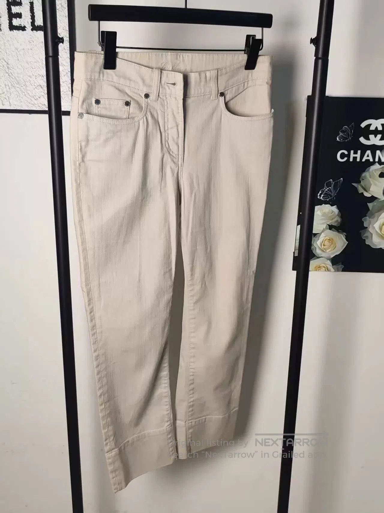 Loro Piana Authentic LP No. 40 Beige Pants. Size US 32 / EU 48 - 1 Thumbnail