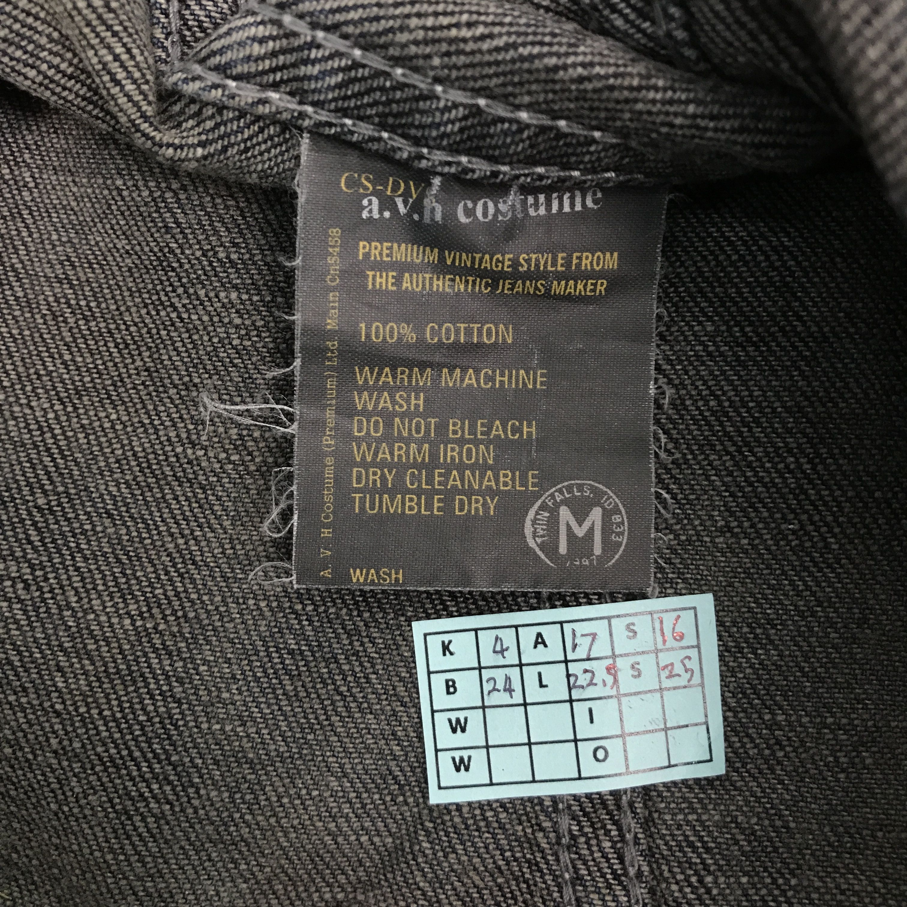 Japanese Brand DIGGITTY JEAN JAPAN STYLE BUTTON JACKET Size US M / EU 48-50 / 2 - 7 Thumbnail