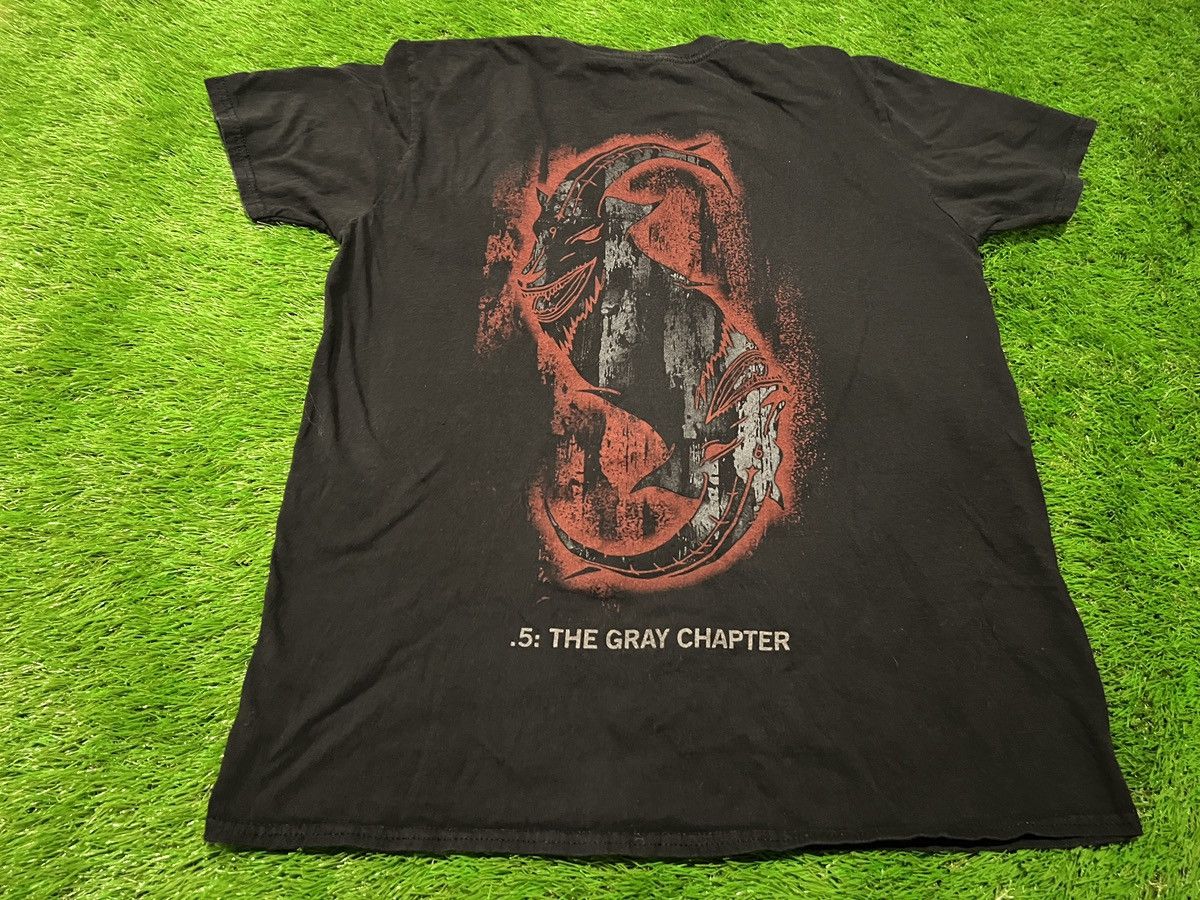 Band Tees × Slipknot VTG OFFICIAL Slipknot The Gray Chapter Album Tour Band Shirt Size US L / EU 52-54 / 3 - 4 Thumbnail
