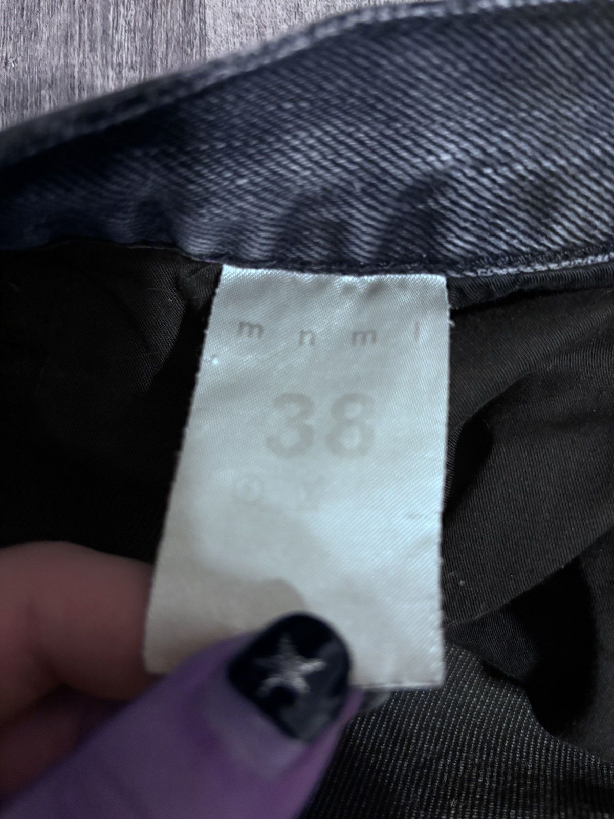 MNML MNML Spider Web denim Size 38 Size US 38 / EU 54 - 4 Thumbnail