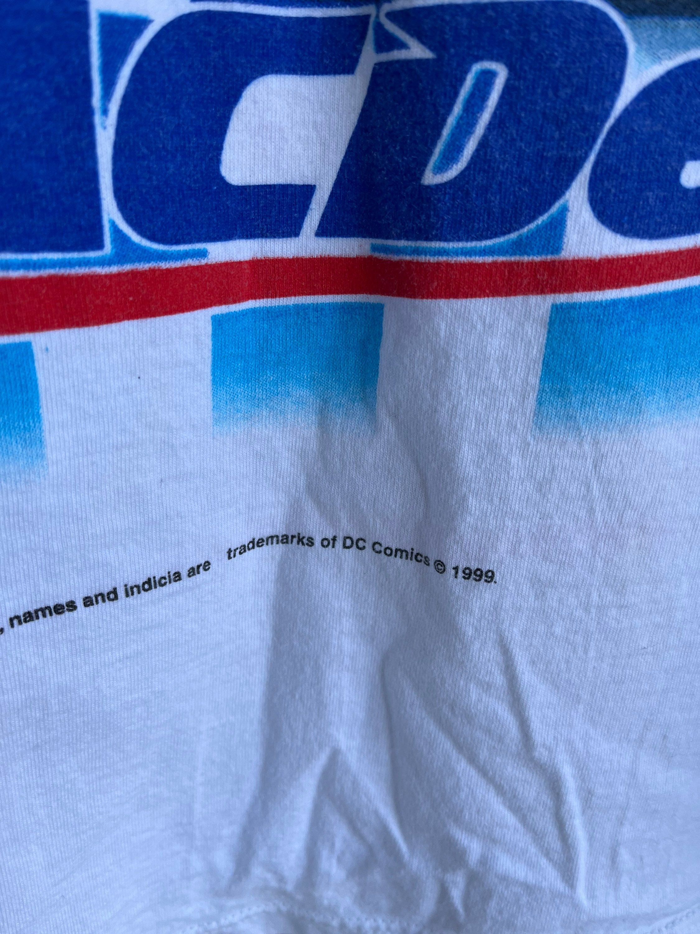Vintage Vintage Dale Earnhardt Jr Superman AC Delco NascarT -shirt Size US XL / EU 56 / 4 - 8 Thumbnail