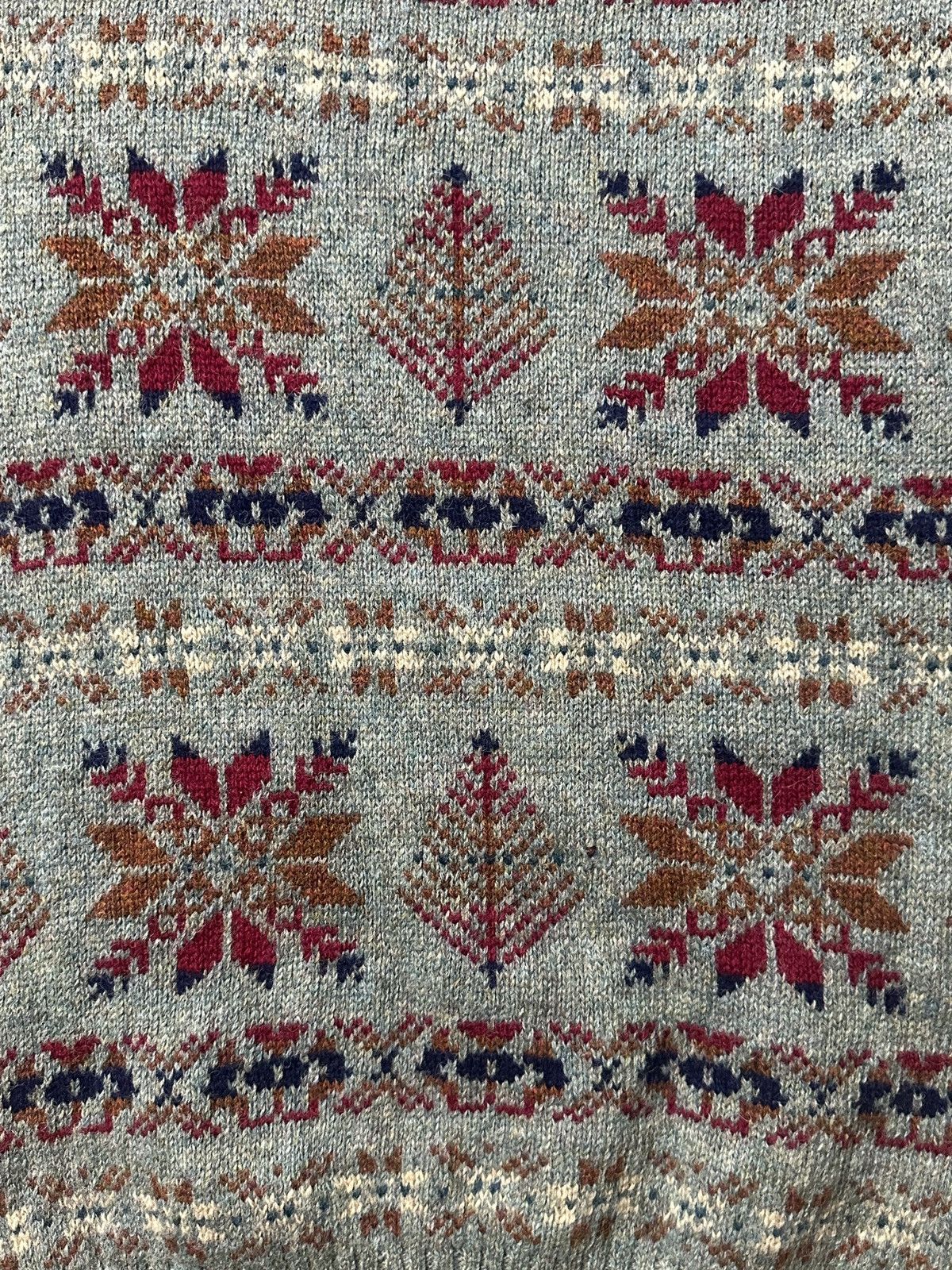 Abercrombie & Fitch Vintage Abercrombie & Fitch Shetland Wool Sweater Size US L / EU 52-54 / 3 - 4 Thumbnail