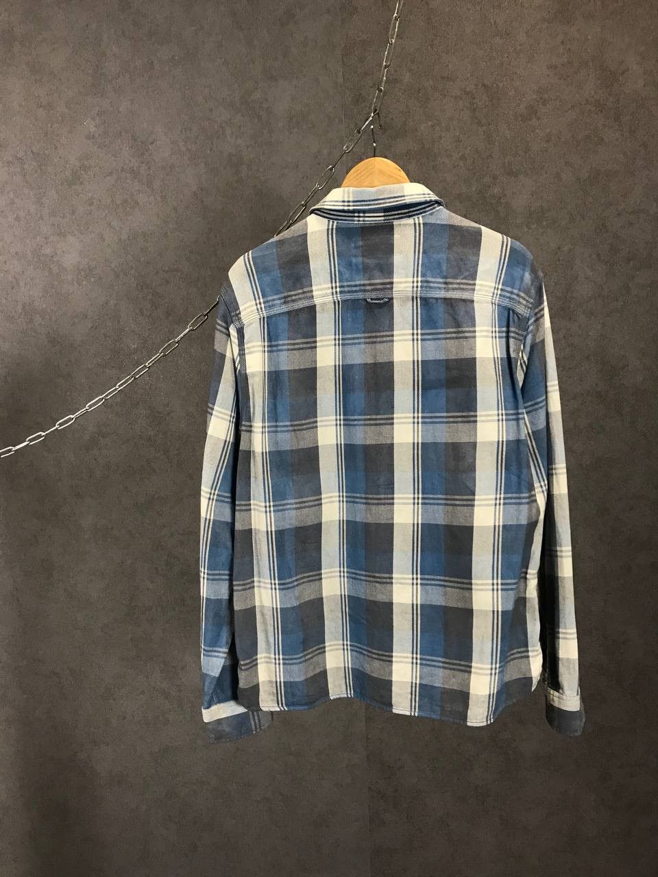 Allsaints Allsaints vintage flannel zip shirt Size US XL / EU 56 / 4 - 6 Thumbnail
