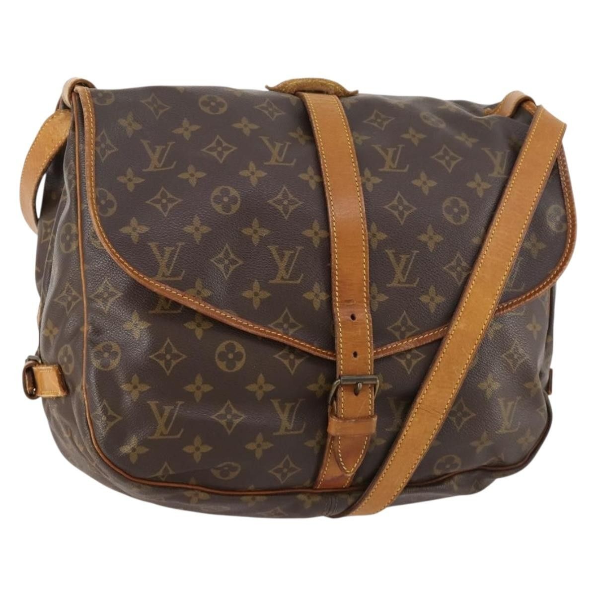 Louis Vuitton Louis Vuitton Saumur Handbag Monogram Canvas Size ONE SIZE - 1 Thumbnail