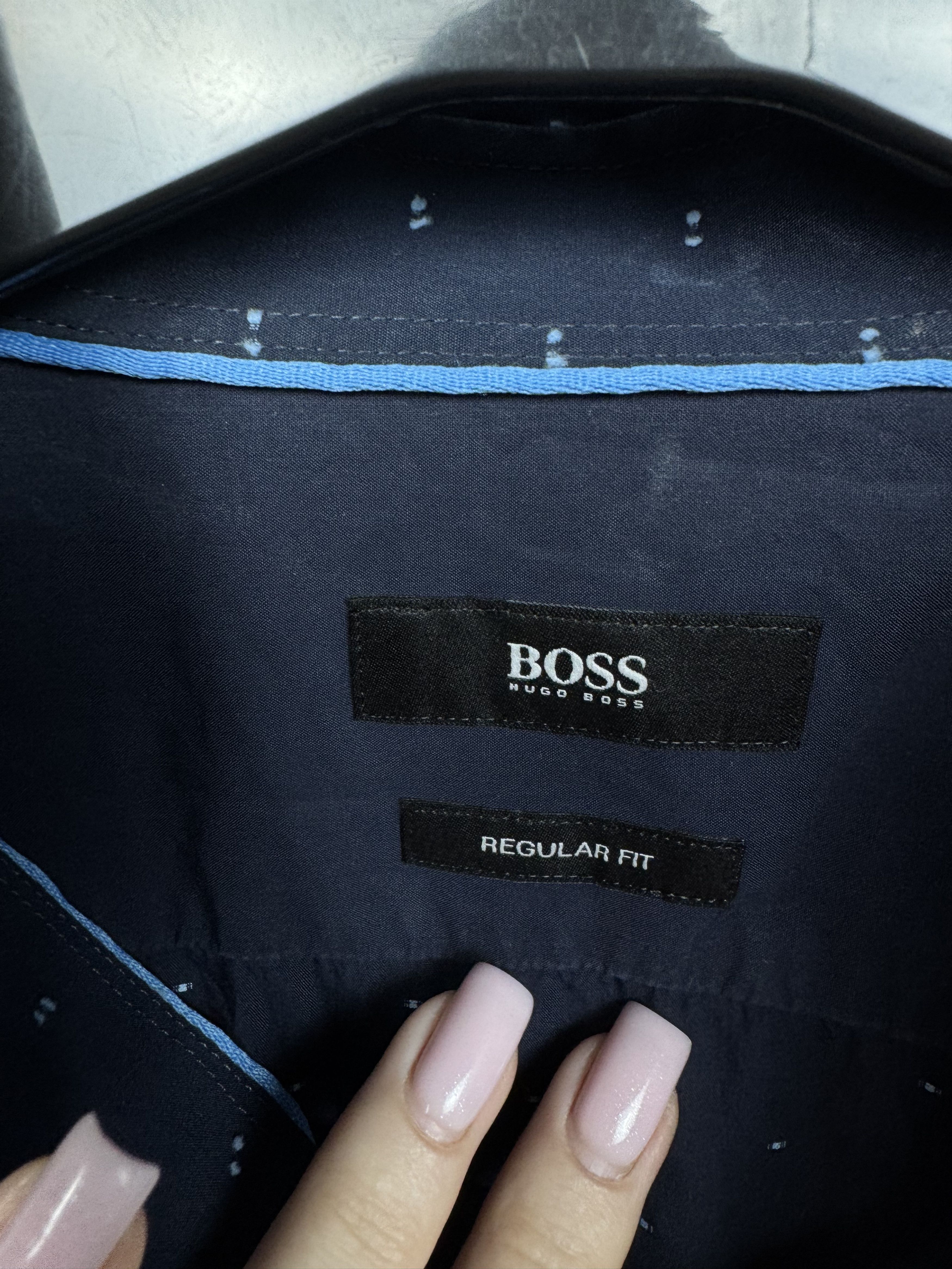 Hugo Boss Hugo Boss Mens Long Sleeve Shirt Size US XXL / EU 58 / 5 - 3 Thumbnail