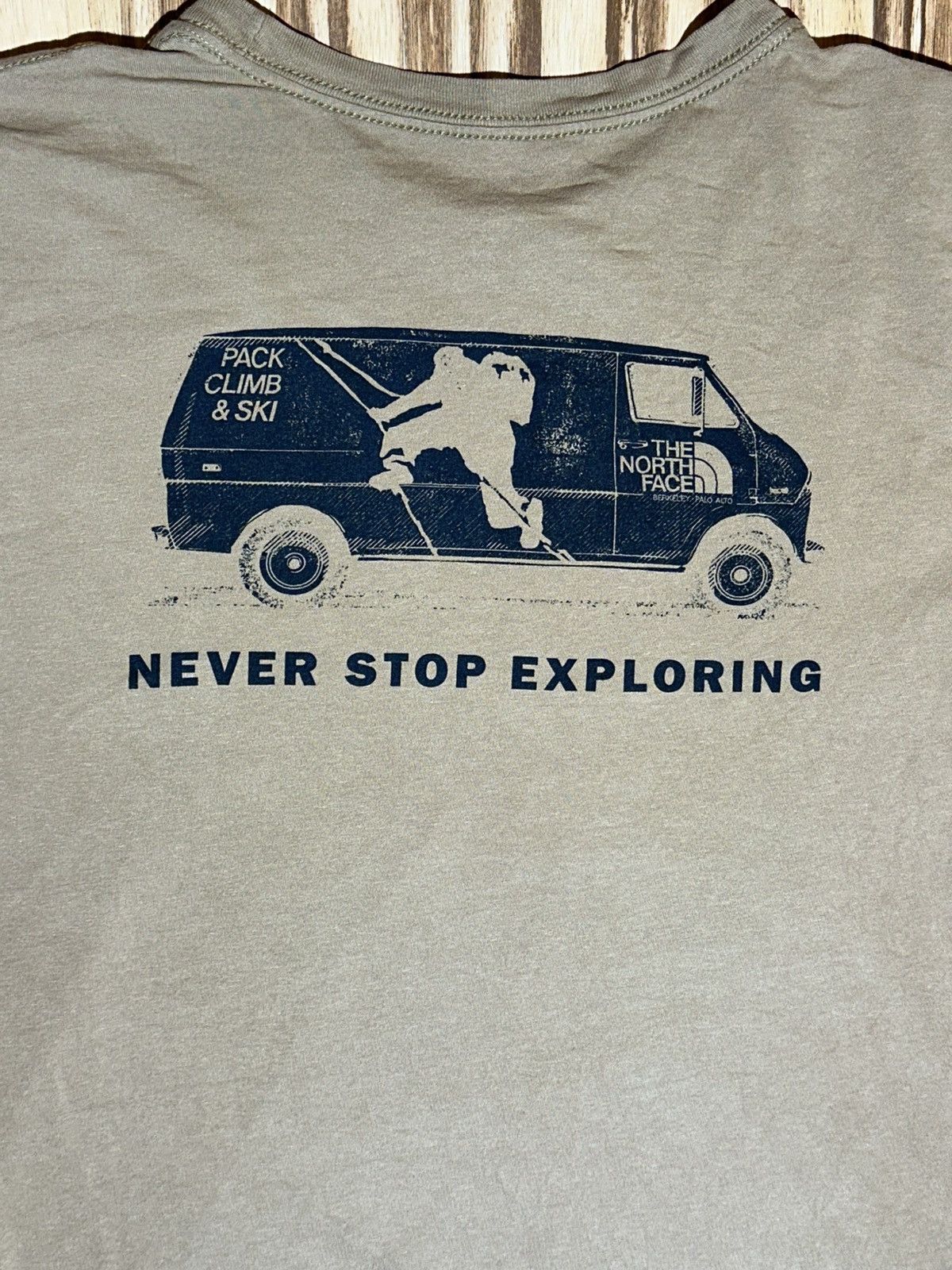 The North Face The North Face Never Stop Exploring Brown Tee Size US XL / EU 56 / 4 - 7 Thumbnail