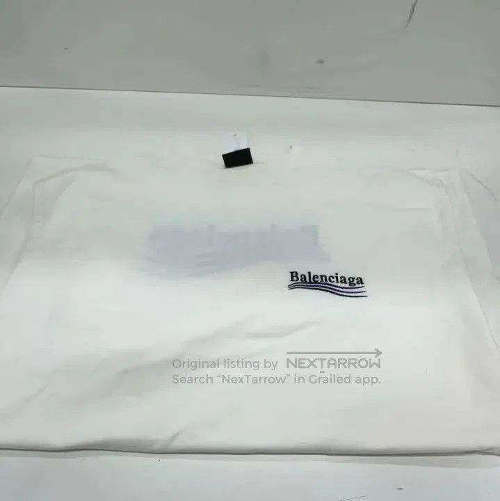 Balenciaga Balenciaga Political Campaign Large Fit Logo T. Size US XL / EU 56 / 4 - 5 Thumbnail