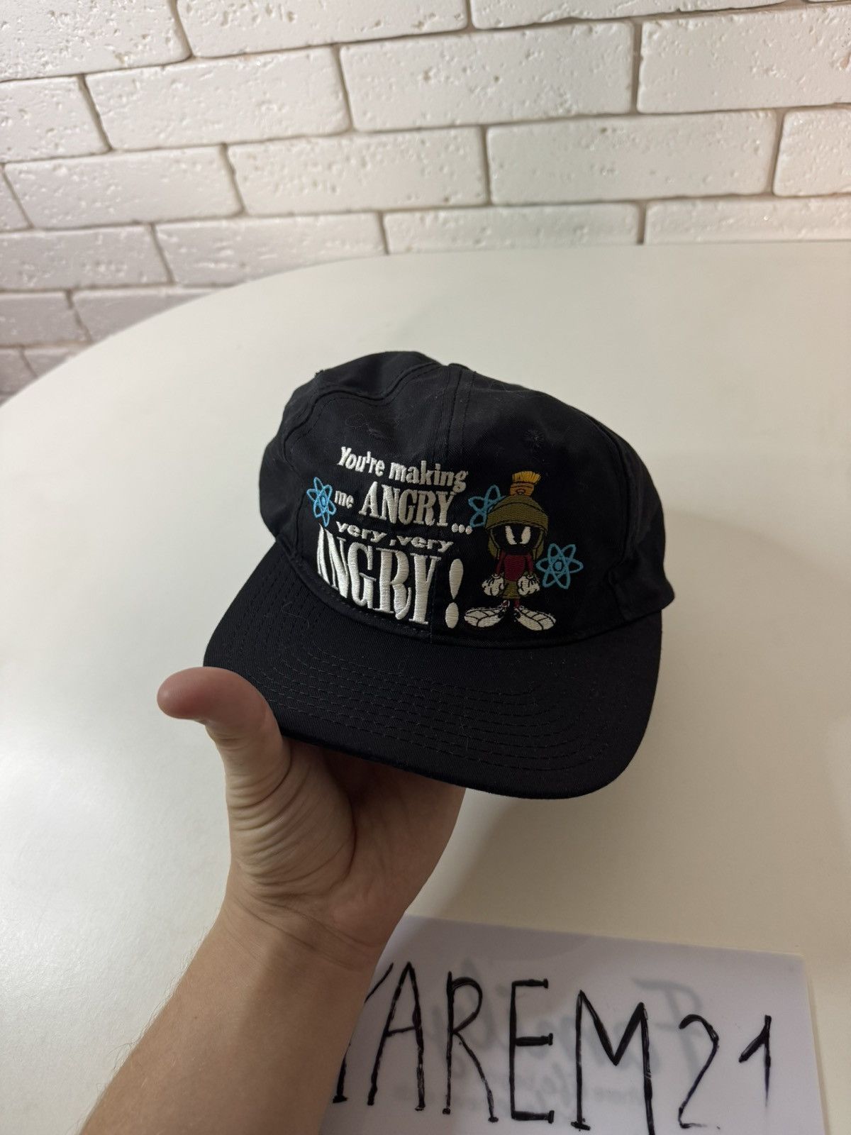 Warner Bros Marvin The Martian vintage made in usa cap Size ONE SIZE - 2 Thumbnail