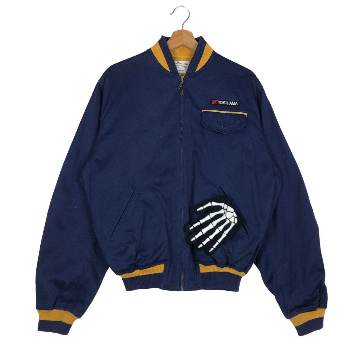 Toyo Enterprises 🔥90’s Vintage Bomber Jacket Yokohama Toyo Enterprises Size US L / EU 52-54 / 3 - 2 Thumbnail