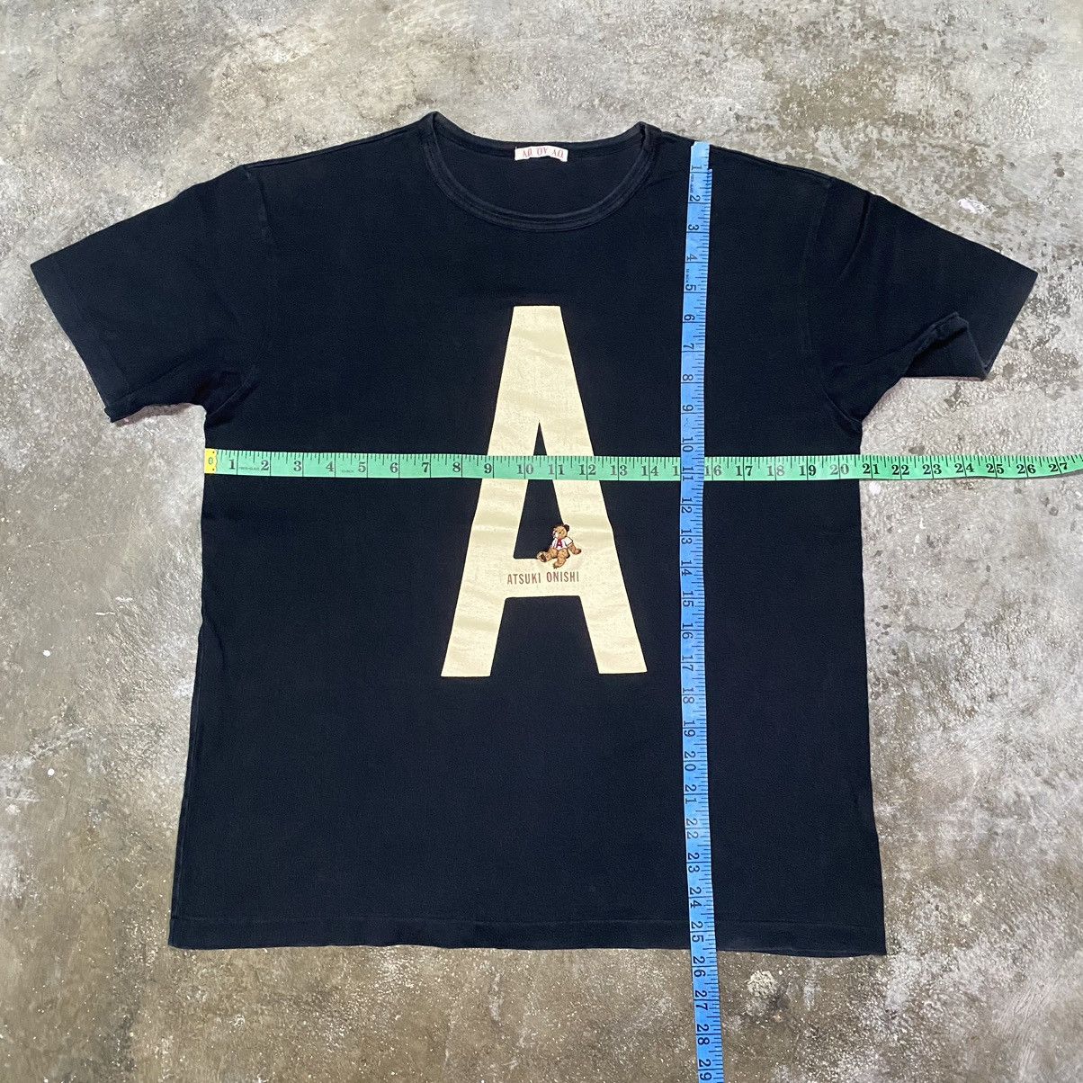 Japanese Brand × Vintage VINTAGE ATSUKI ONISHI JAPAN DESIGNER T SHIRT Size US M / EU 48-50 / 2 - 15 Thumbnail