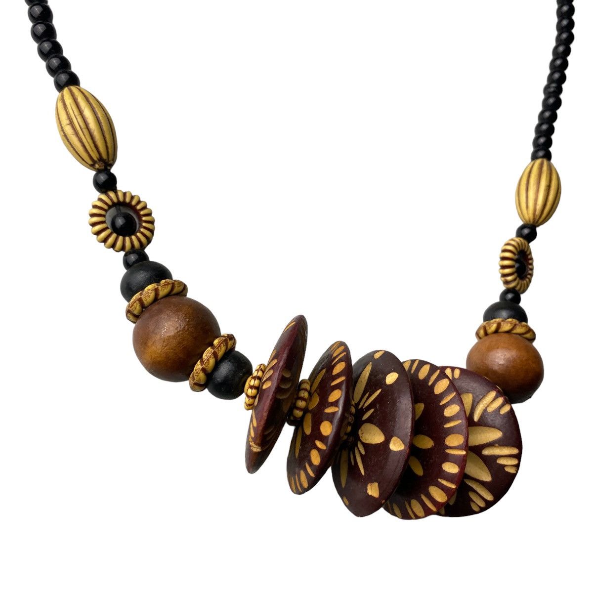 14th Addiction × If Six Was Nine × Japanese Brand Ethnic like G.O.A Tribal Necklace Size ONE SIZE - 4 Thumbnail