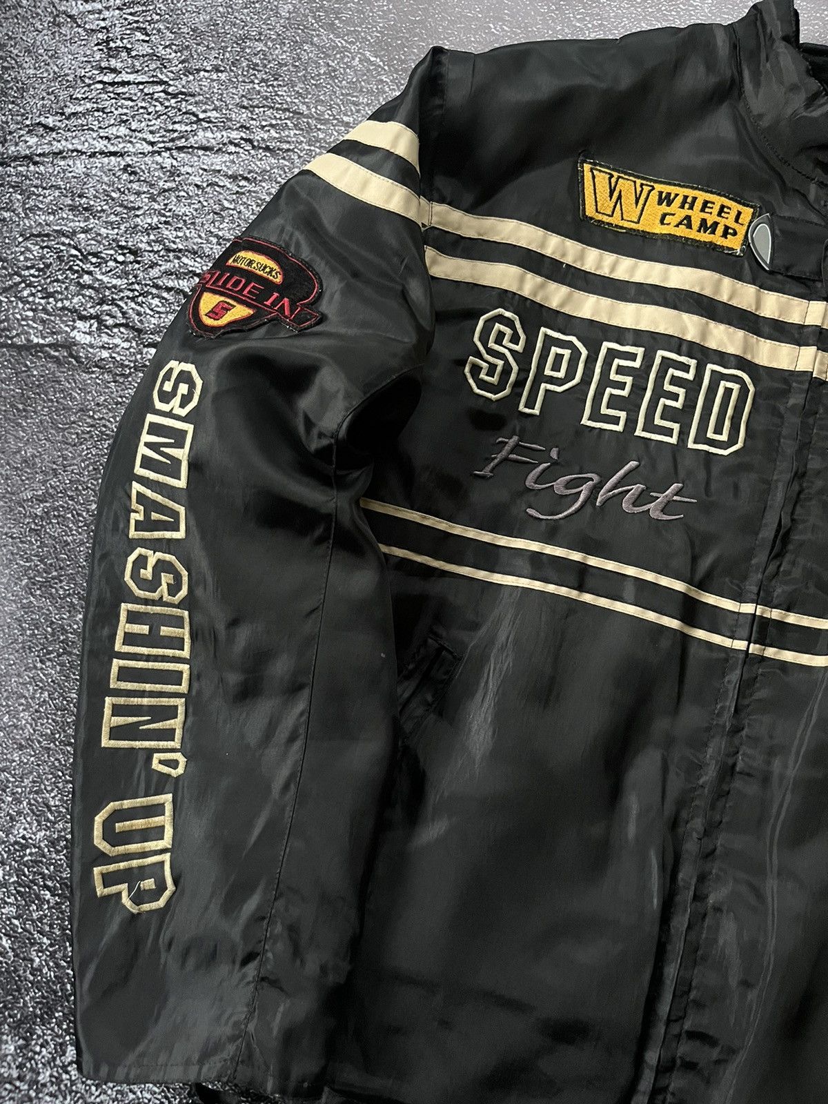 Vintage Vintage Racing Jacket Speed Force Dynamite Motion Size US L / EU 52-54 / 3 - 8 Thumbnail