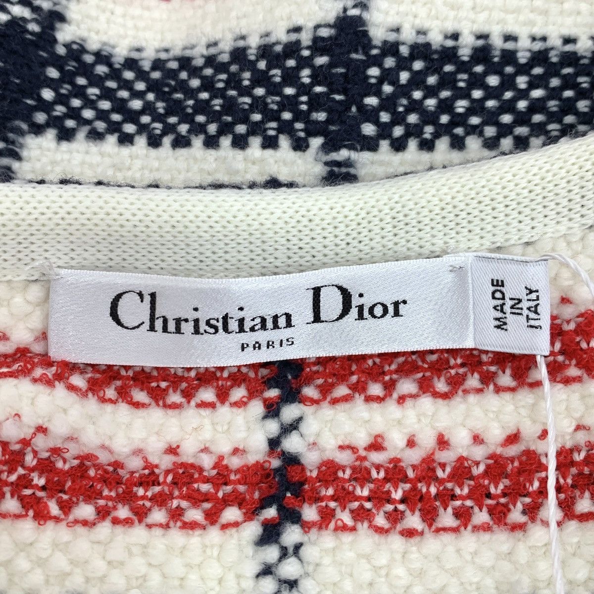 Dior Dior Color-block Plaid Cotton Knit Cami Dress K26WX Size XXS / US 00 / IT 34 - 6 Thumbnail