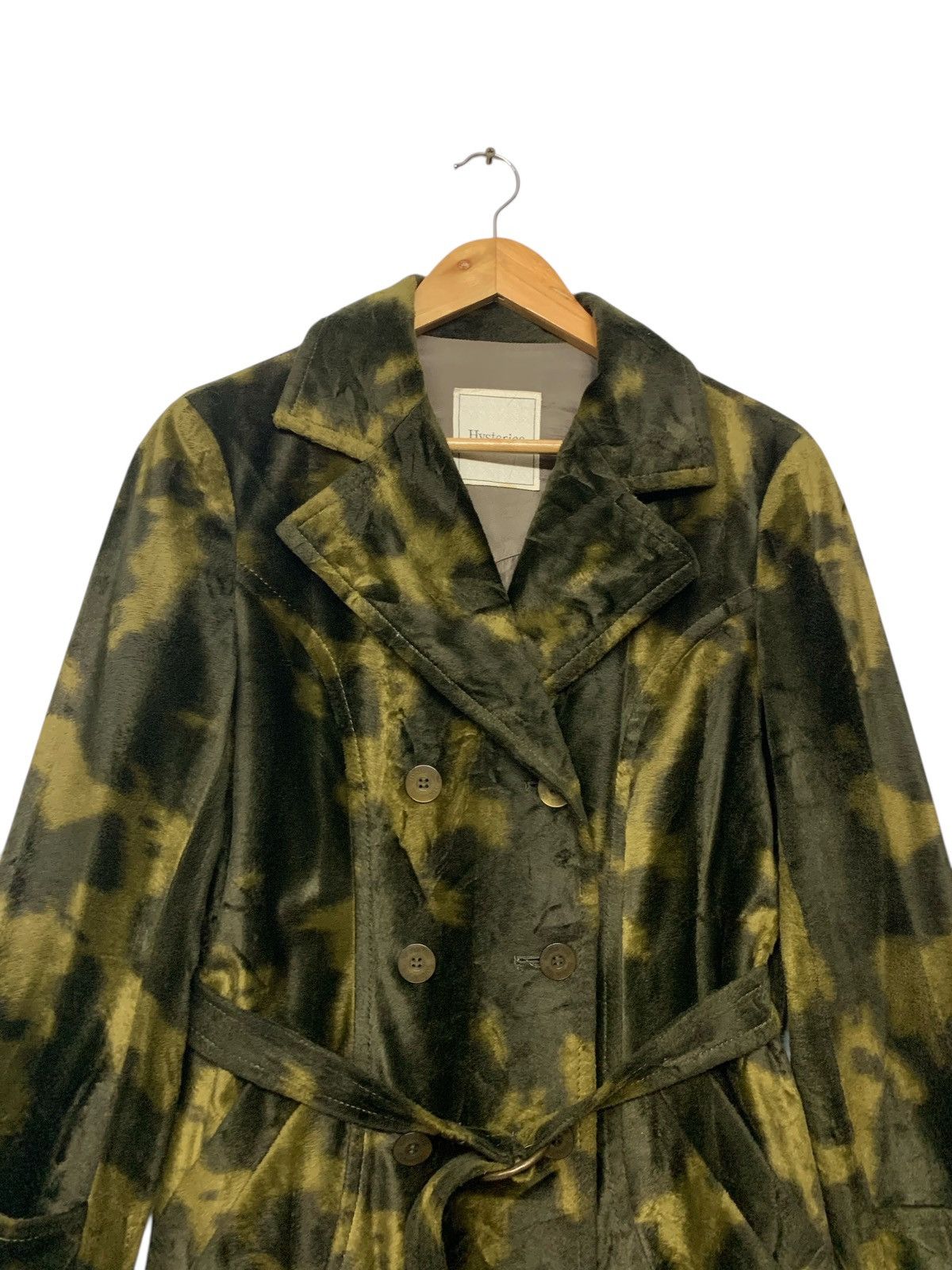 Hysteric Glamour Very Rare Vintage Hysteric Glamour Camouflage Trench Coat Size ONE SIZE - 5 Thumbnail