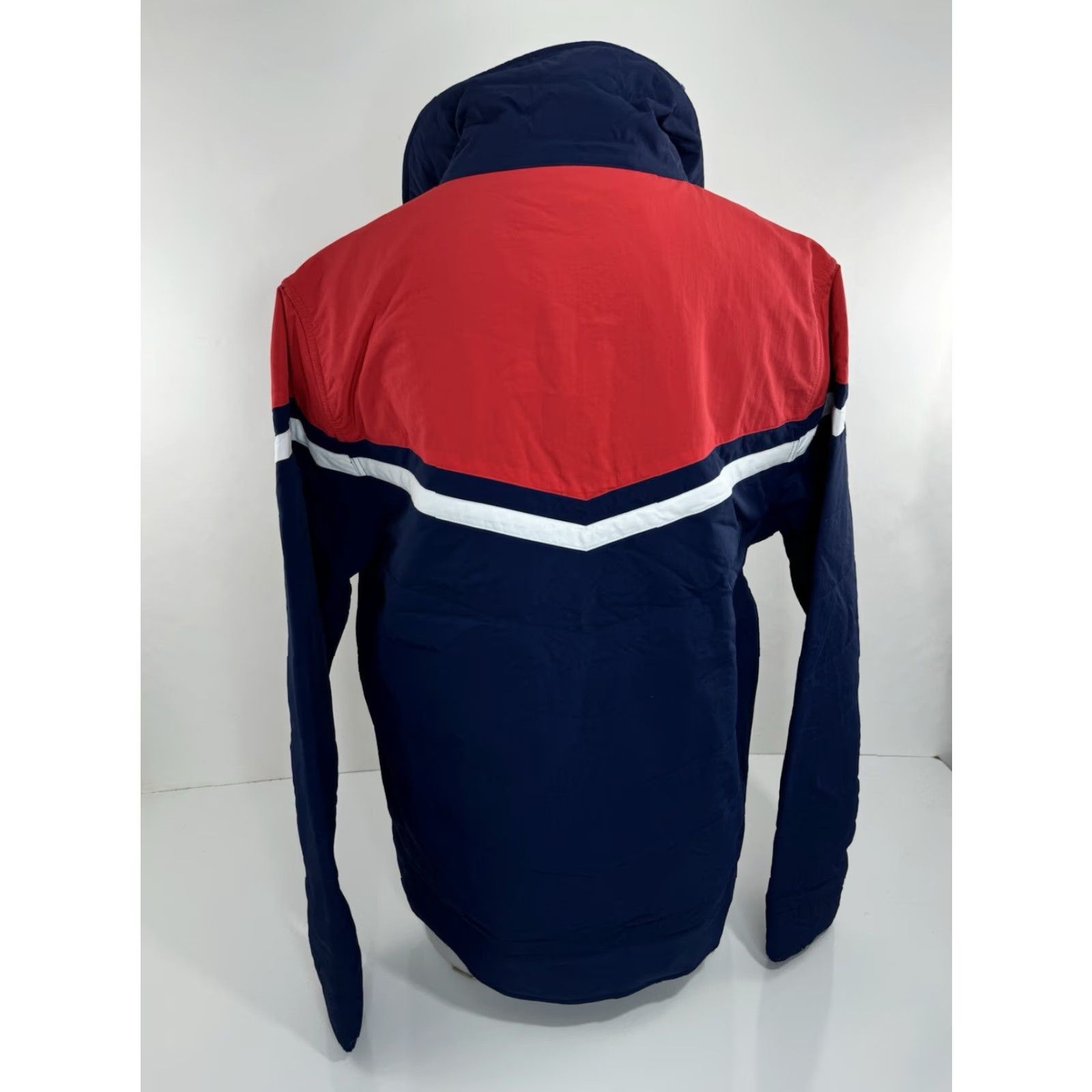 Vintage CRIQUET Jacket L Blue / Red / White Quilted Embroidered Ski Theme Apres Ski NEW w TAG - 2022 Quilt Embroidered L Jacket Mens Size US L / EU 52-54 / 3 - 5 Thumbnail