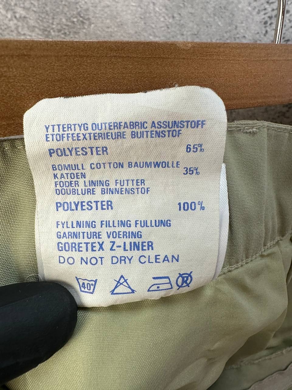 Fjallraven Fjällräven GORE-TEX Cargo Pants Hiking Tactical Trousers Size US 31 - 19 Thumbnail