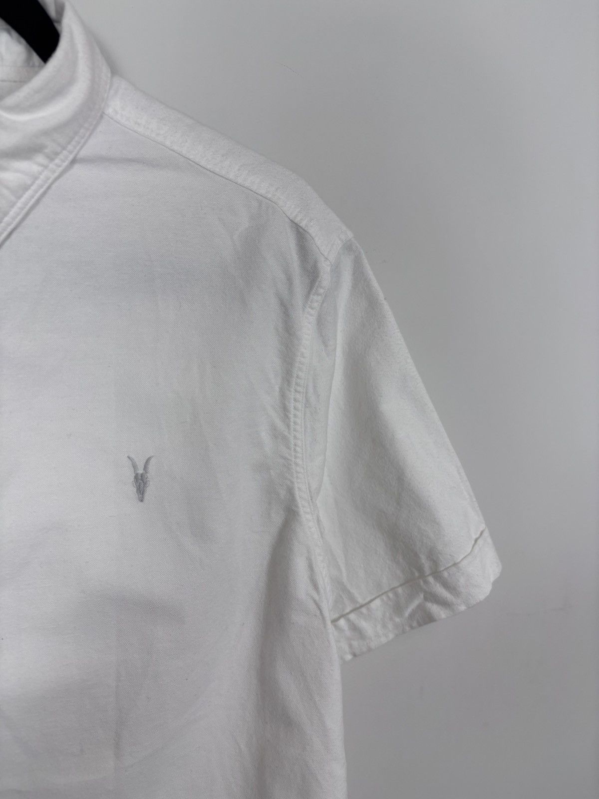 Allsaints AllSaints Men’s Hungtingdon SS Shirt Short Sleeve White Size US M / EU 48-50 / 2 - 4 Thumbnail