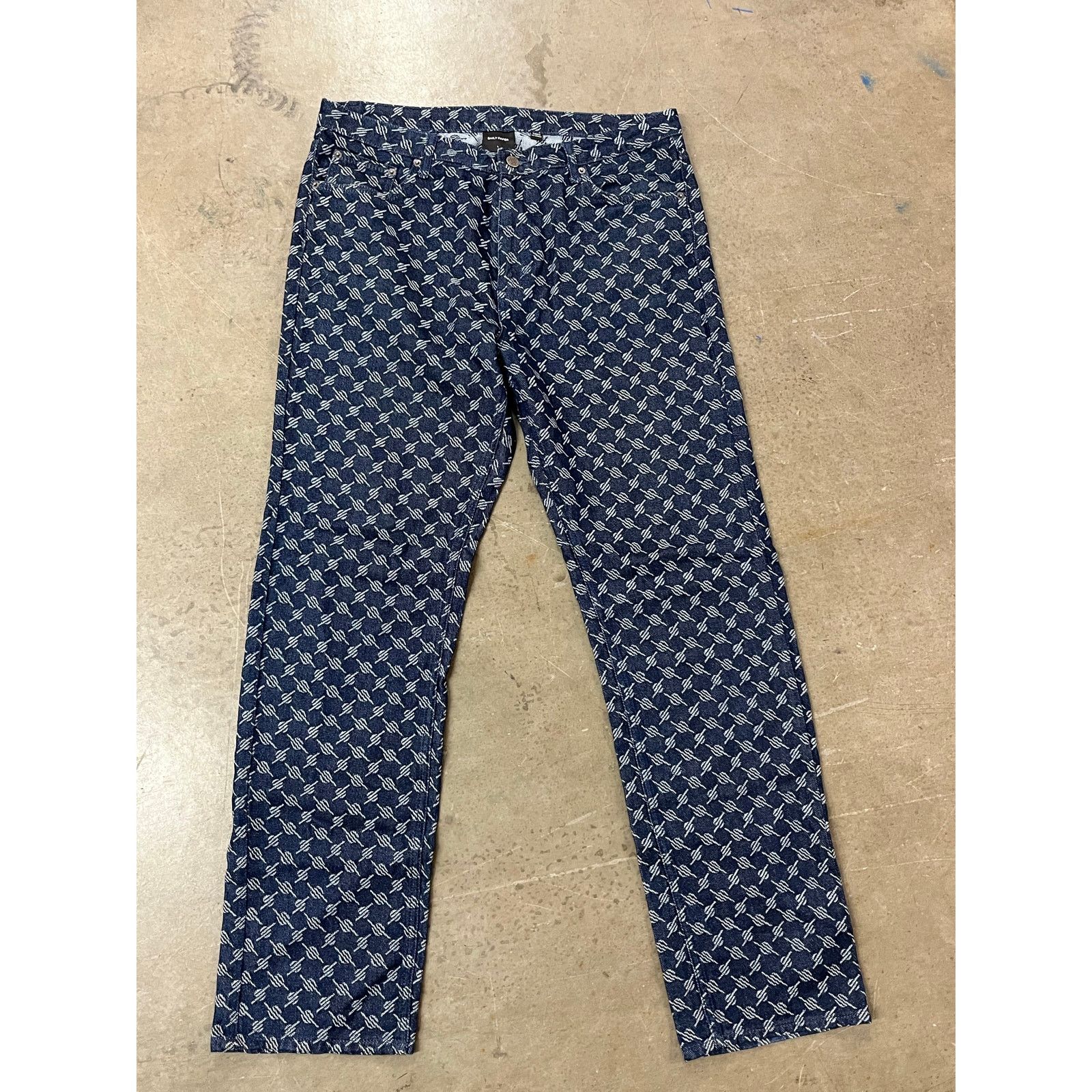Daily Paper Daily Paper - The Ralf Pants / Dark wash / Size L Size US 36 / EU 52 - 2 Thumbnail