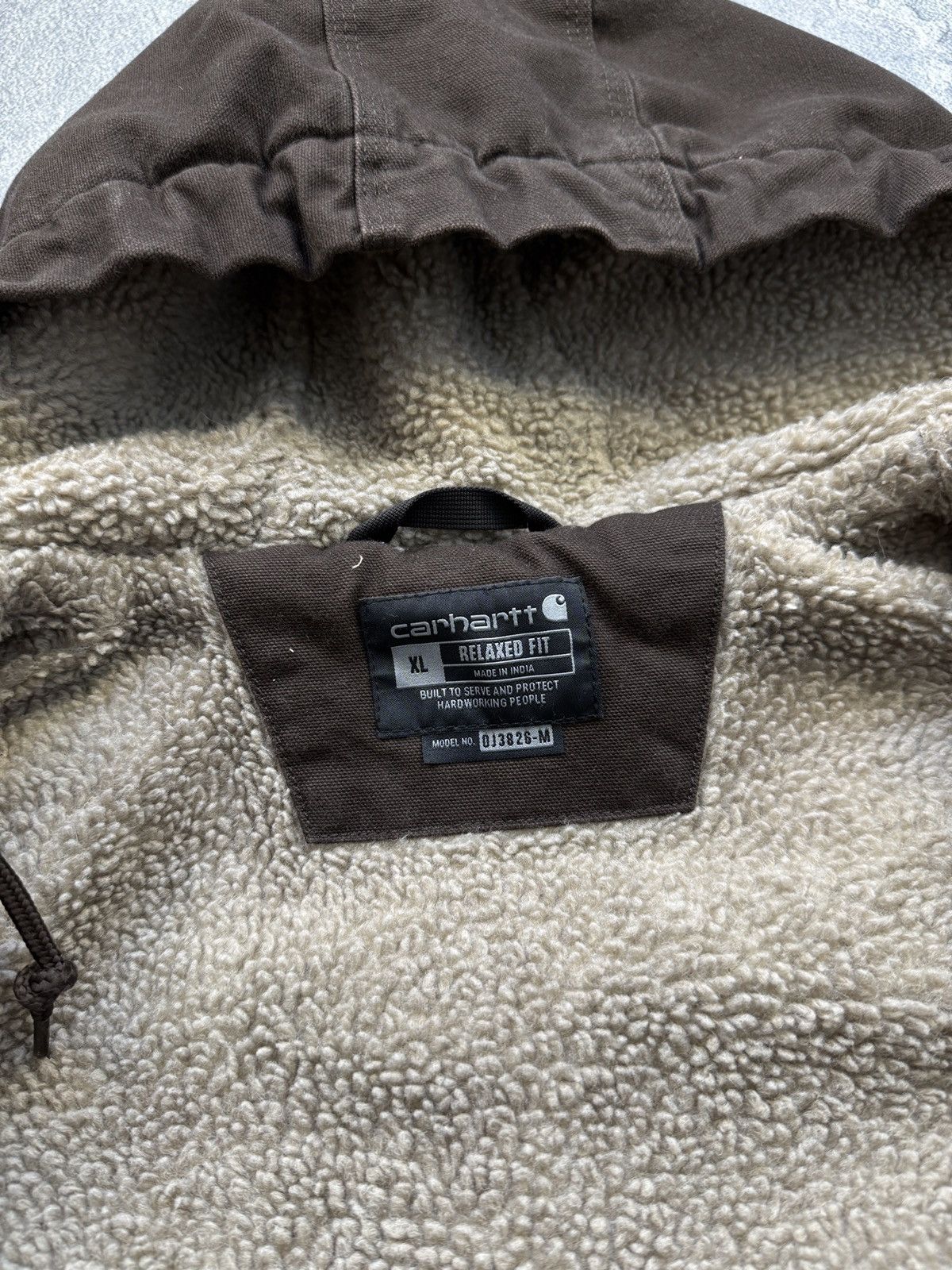 Carhartt Men’s Work Carhartt Jacket Brown Rare Size US XL / EU 56 / 4 - 14 Thumbnail