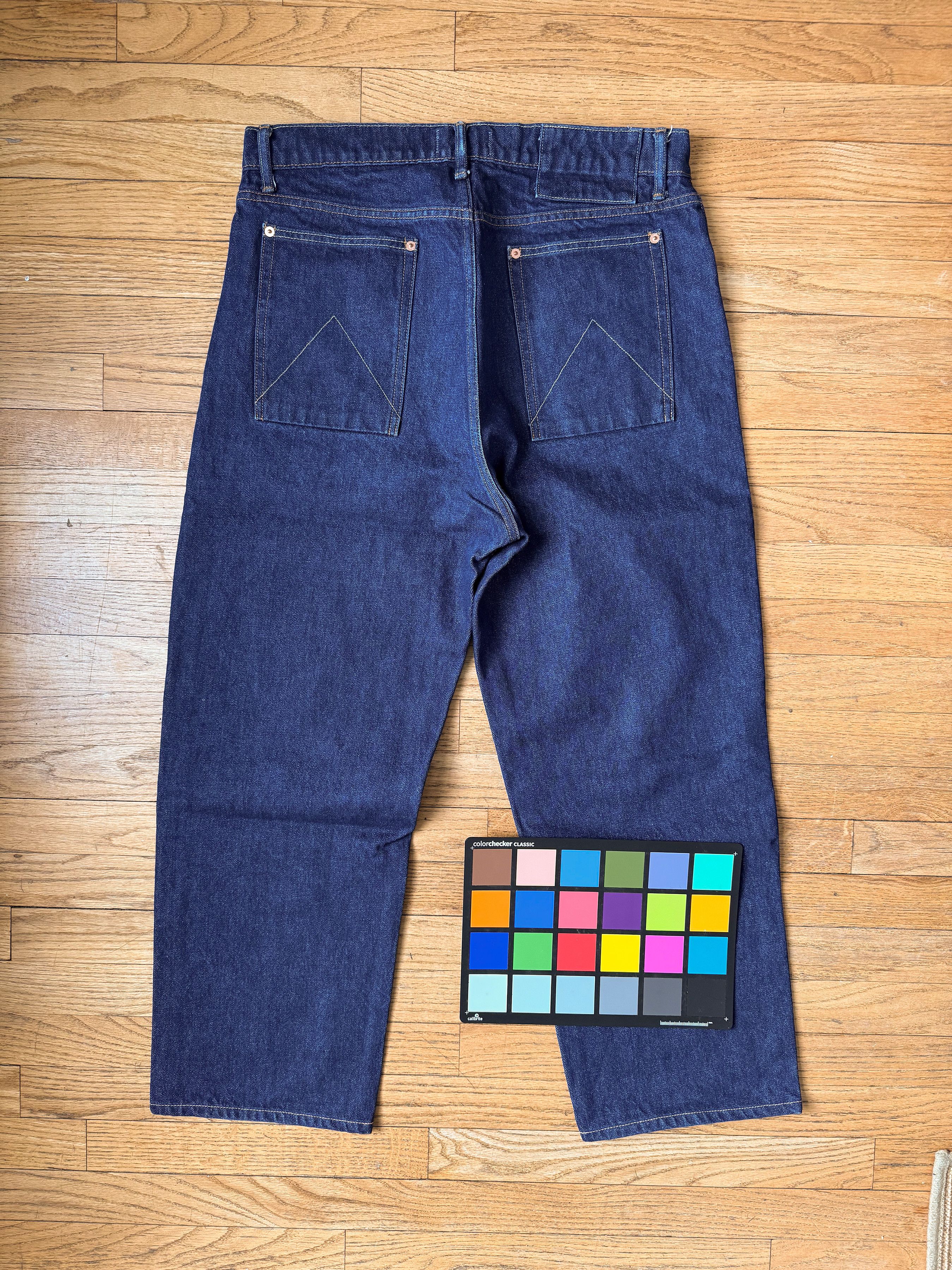 CARSON WACH Carson Wach The Original 333 Classic Raw Indigo Denim Jeans Size US 34 / EU 50 - 4 Thumbnail
