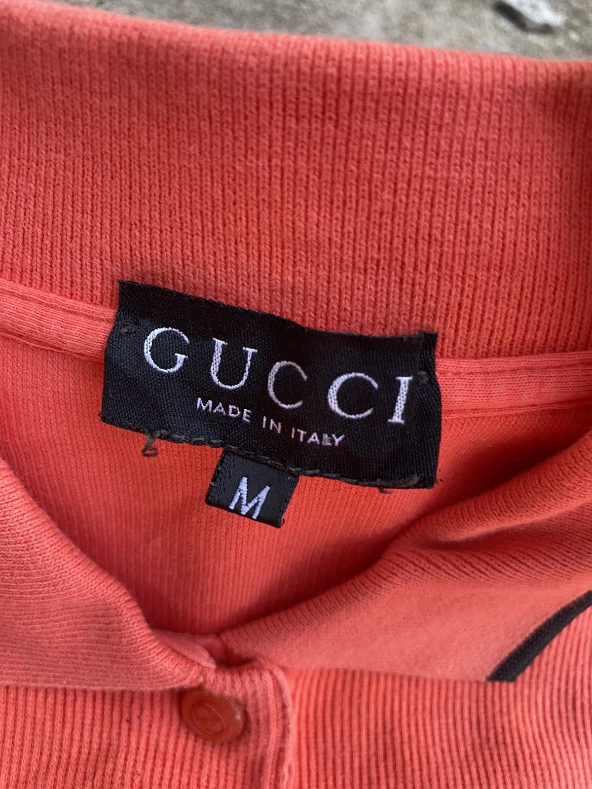 Vintage Vintage Gucci Polos Shirt Size M / US 6-8 / IT 42-44 - 7 Thumbnail