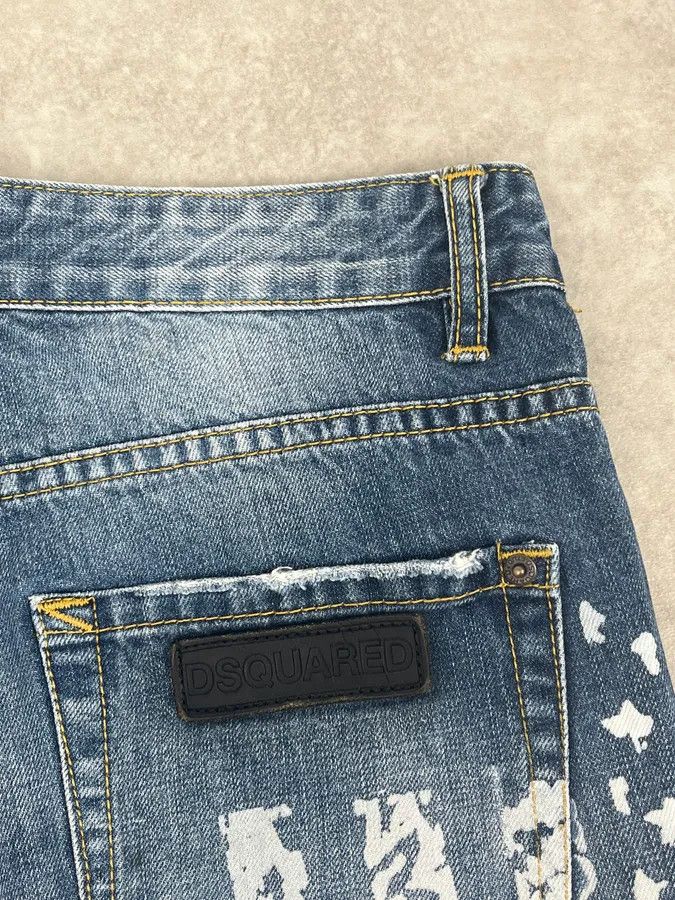 Dsquared2 SS2012 Dsquared2 Blue USA Flag Print Blue Denim Jeans Size US 30 / EU 46 - 11 Thumbnail