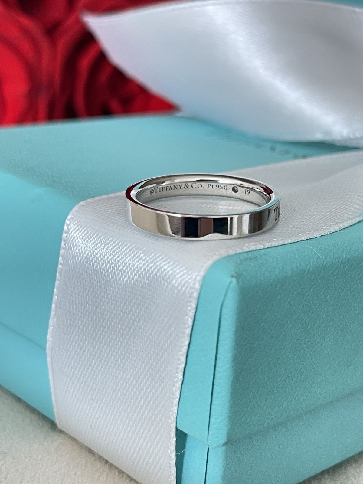 Tiffany & Co. Tiffany & Co. Band Ring in Platinum Diamond 5.5 NEW $2,400 Size ONE SIZE - 5 Thumbnail