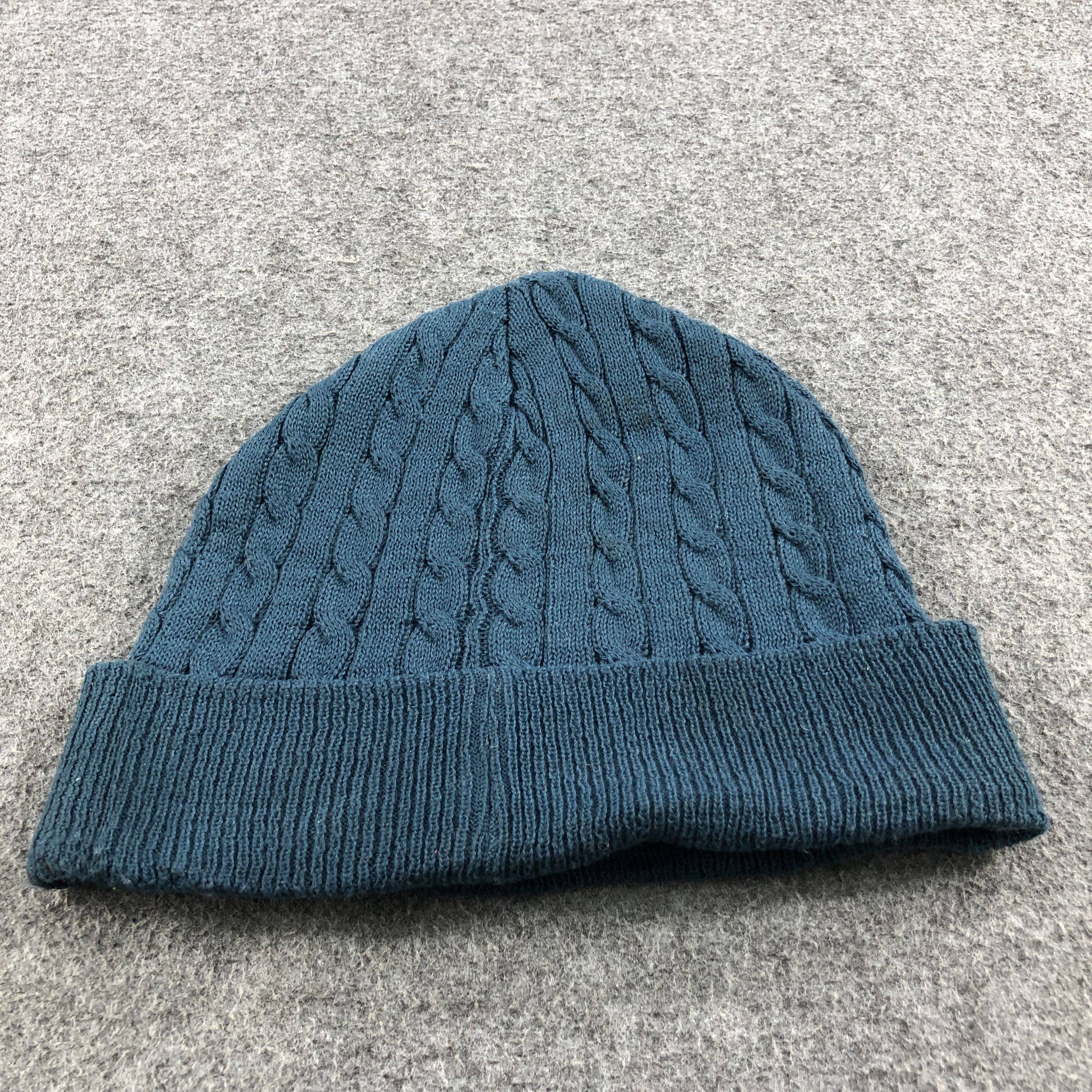 Vintage Unknown Cable Knit Beanie Snowcap Snow Hat Winter Hat B270 Size ONE SIZE - 5 Thumbnail