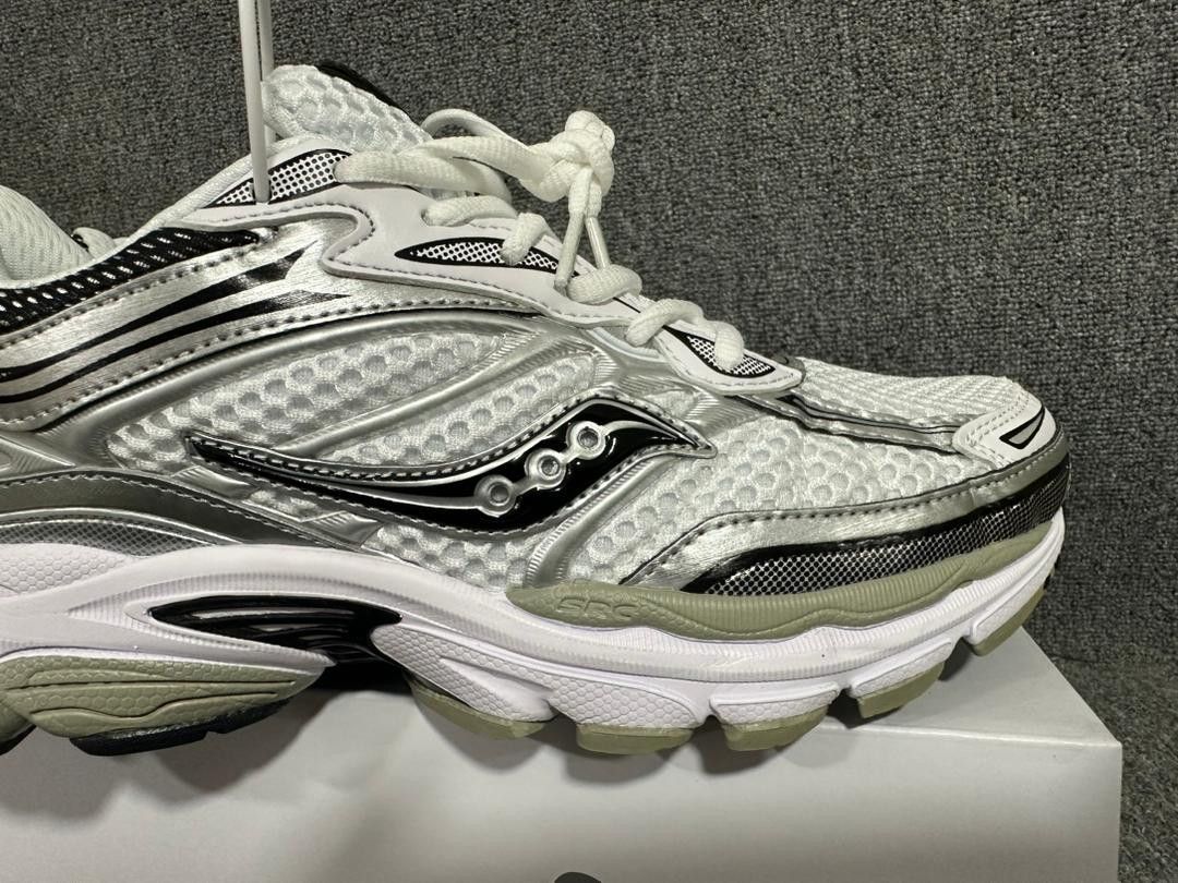 Saucony Saucony Omni 9 Silver White Grey Size US 9.5 / EU 42-43 - 6 Thumbnail
