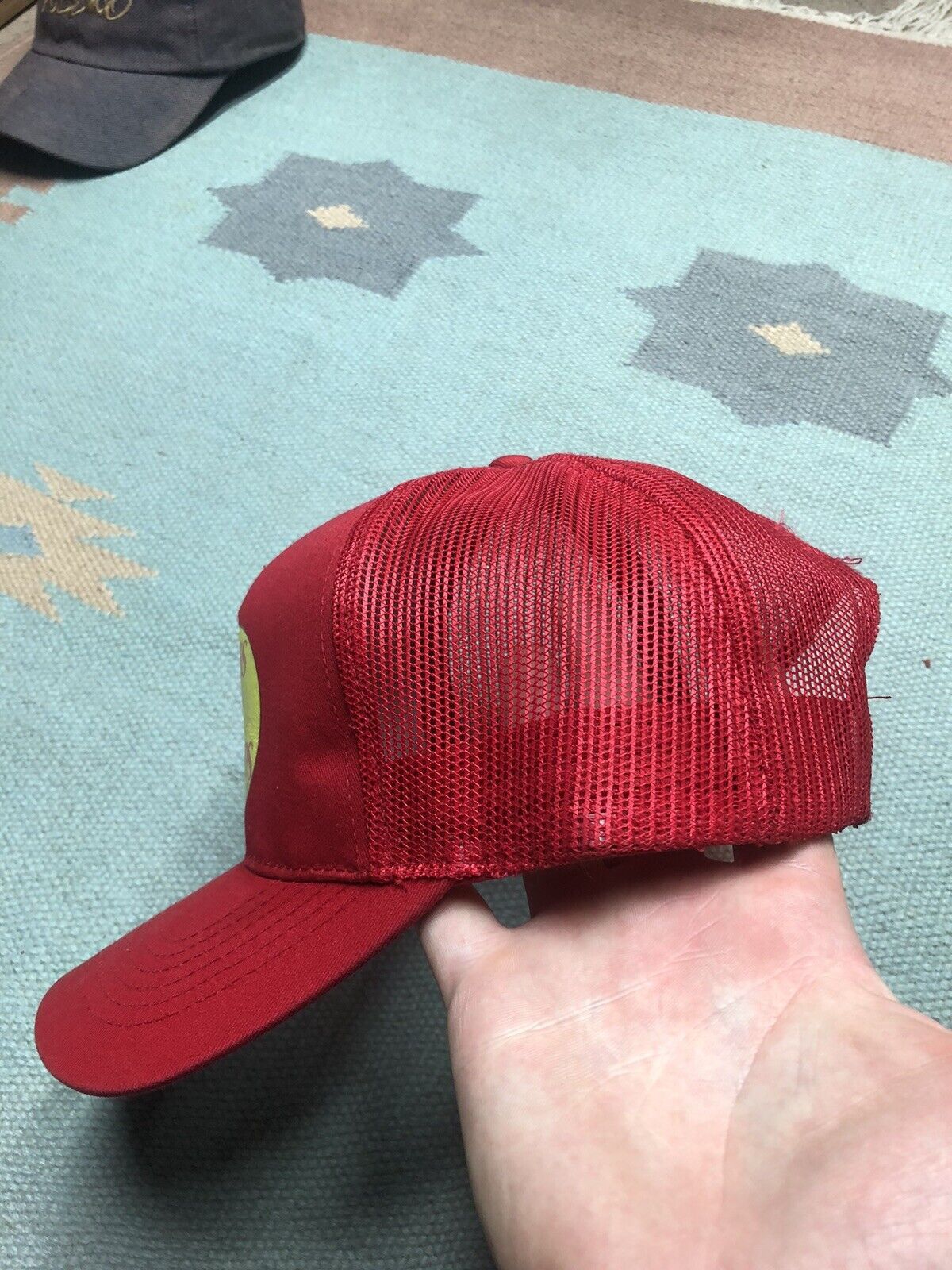 Bass Pro Shops × Vintage VTG Bass Pro Shops Trucker Hat Fishing Hunting Outdoor Red Size ONE SIZE - 3 Thumbnail