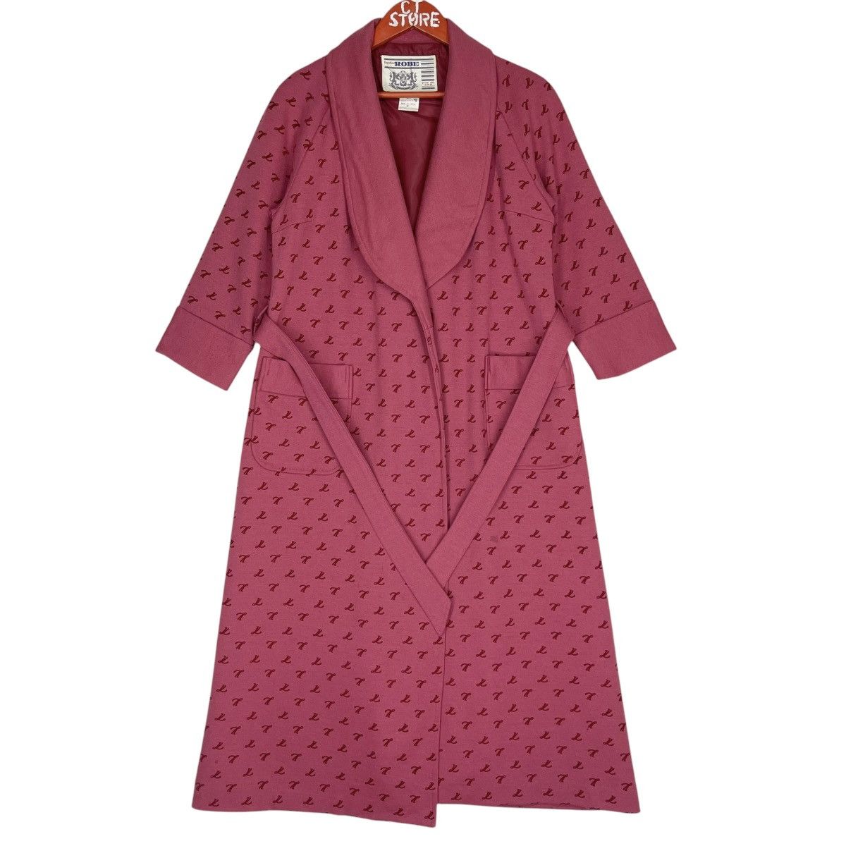 Vintage Excellent Robe Monogram Bathrobe Size M Size US M / EU 48-50 / 2 - 1 Thumbnail
