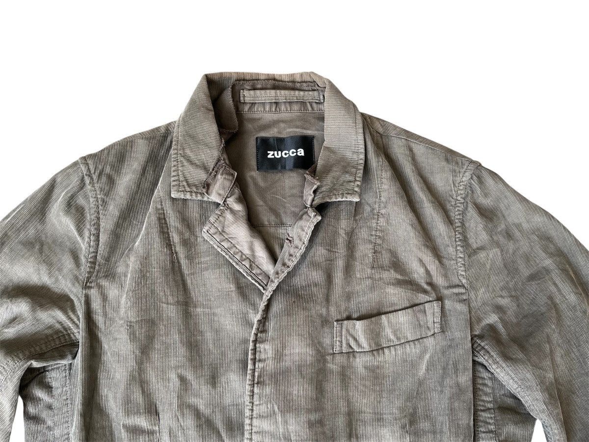 CABANE de ZUCCa Zucca By Issey Miyake Corduroy Blazer Jacket Size US M / EU 48-50 / 2 - 2 Thumbnail