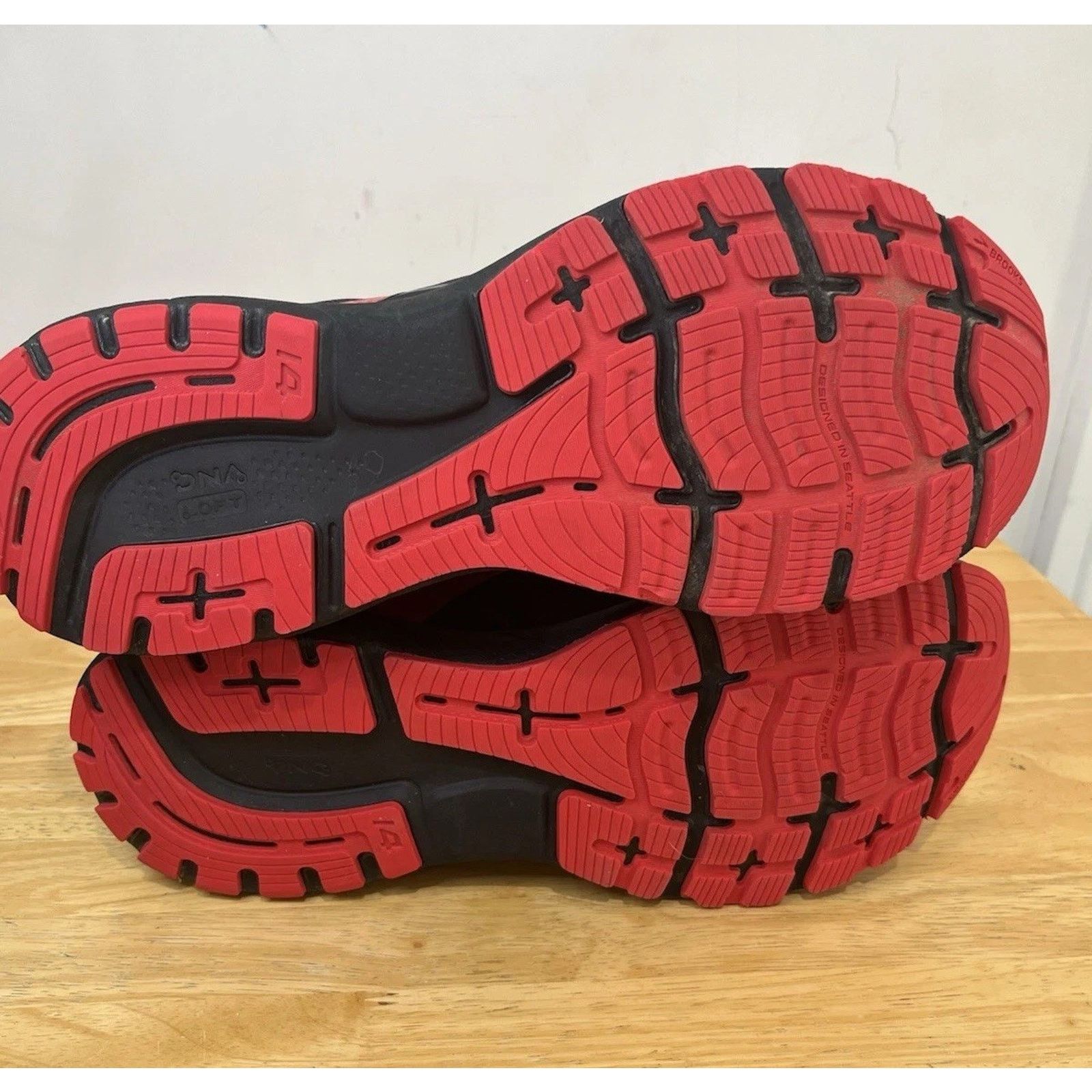 Brooks Brooks Ghost 14 GTX (Black High Risk Red) Size 15 Goretex Size US 15 / EU 48 - 6 Thumbnail