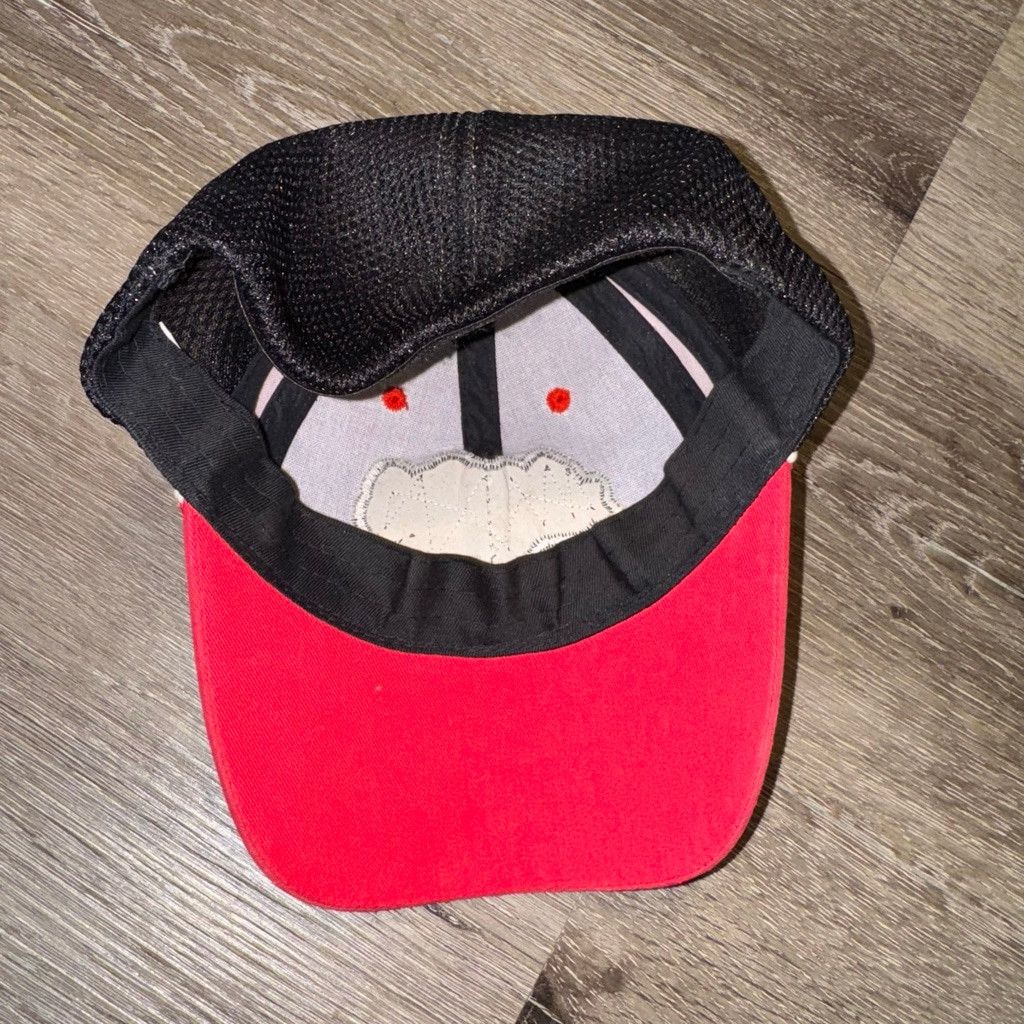 The Unbranded Brand Vintage M&M's Trucker Hat One Size Black Red Size ONE SIZE - 3 Thumbnail