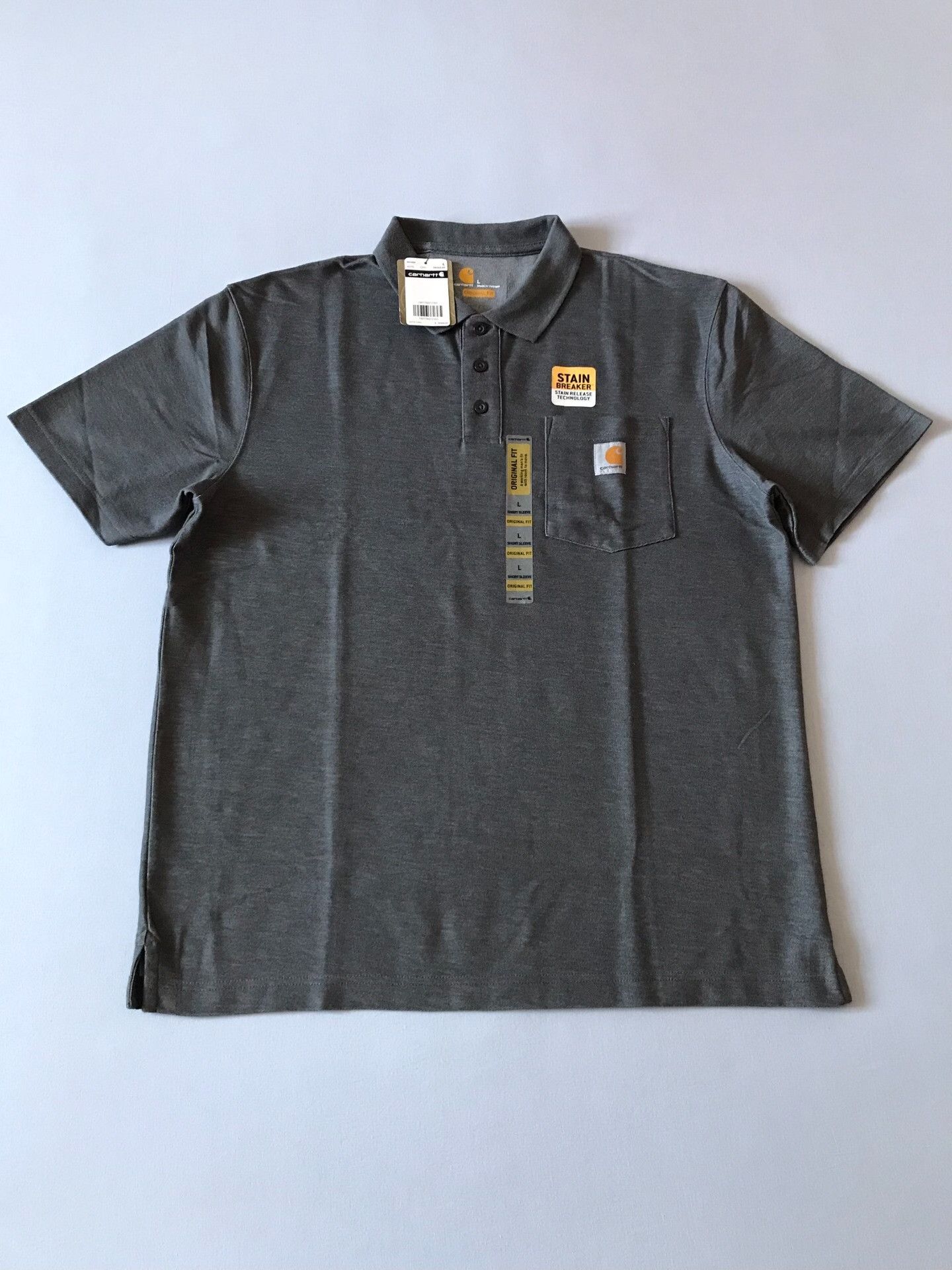 Carhartt Carhartt K570 CRH Short Sleeve Polo Size US L / EU 52-54 / 3 - 1 Thumbnail