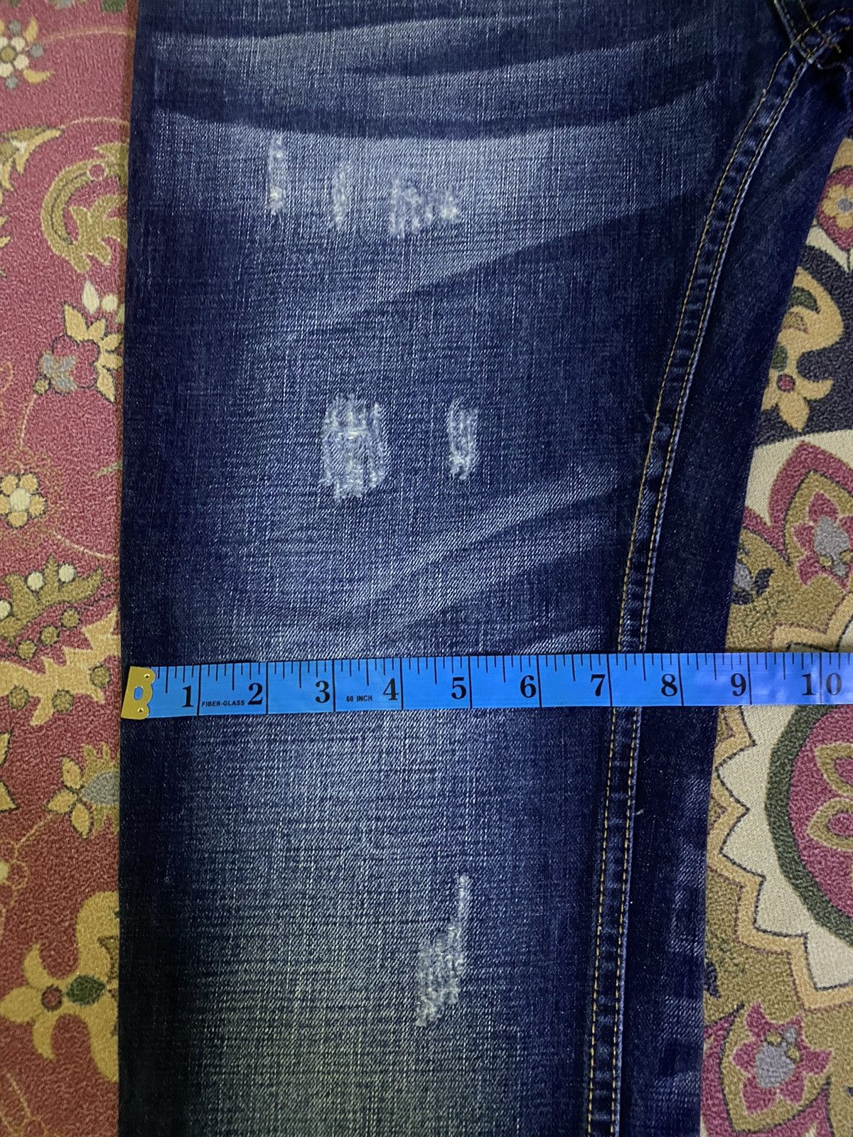 Dolce & Gabbana × Vintage 🔥RARE🔥DOLCE & GABBANA Distressed Denim Size US 33 - 20 Thumbnail