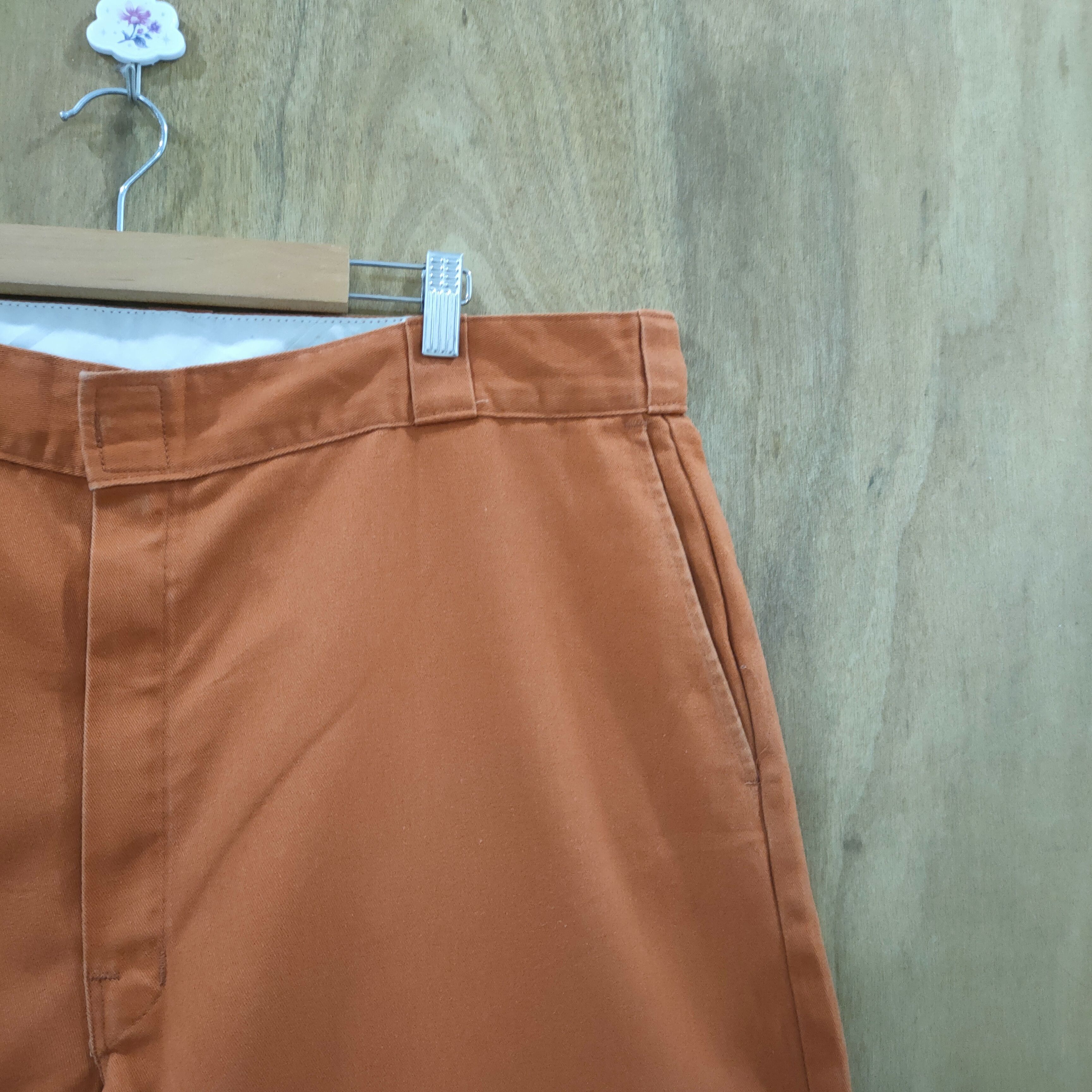 Dickies W40 × 32 DICKIES DARK ORANGE DOUBLE KNEE CARGO PANTS Size US 40 / EU 56 - 7 Thumbnail