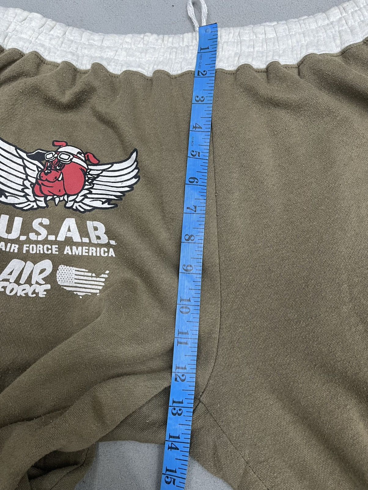 Vintage US ARMY BERLIN AIR FORCE JOGGER PANTS Size US 30 / EU 46 - 11 Thumbnail