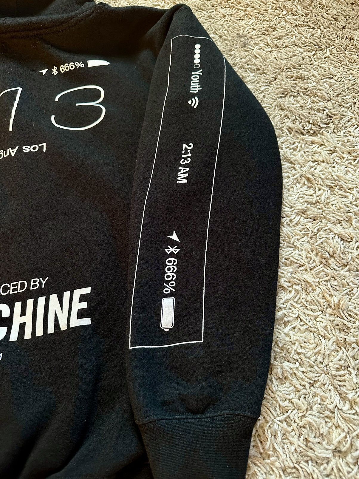 Youth Machine Bixel x Youth Machine x Owsla Hoodie Big Logo Printed LA CA Size US L / EU 52-54 / 3 - 3 Thumbnail